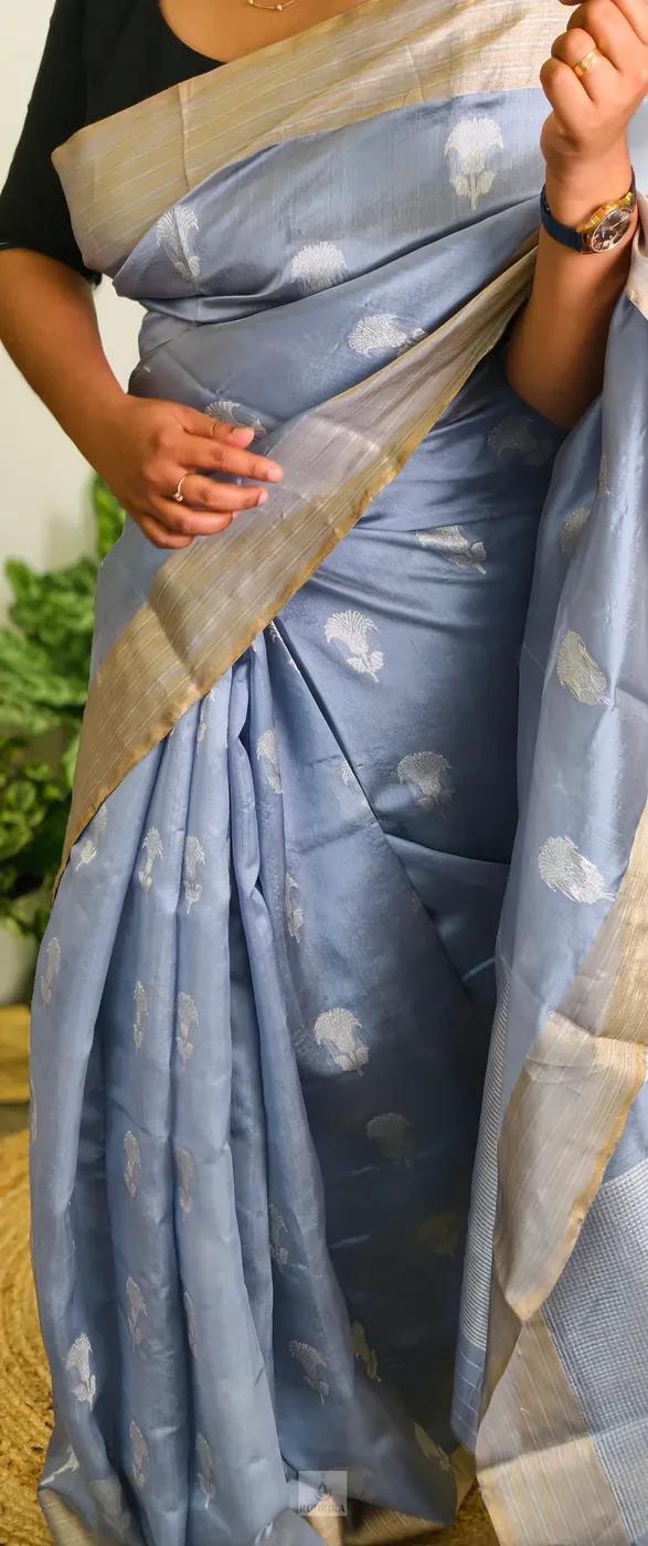 Handloom Chanderi Pure Silk Saree