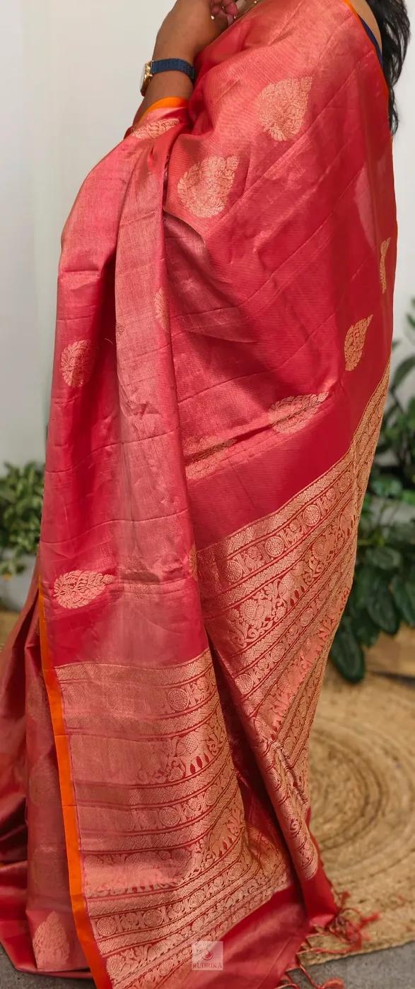 Tussar Kanji Silk Saree