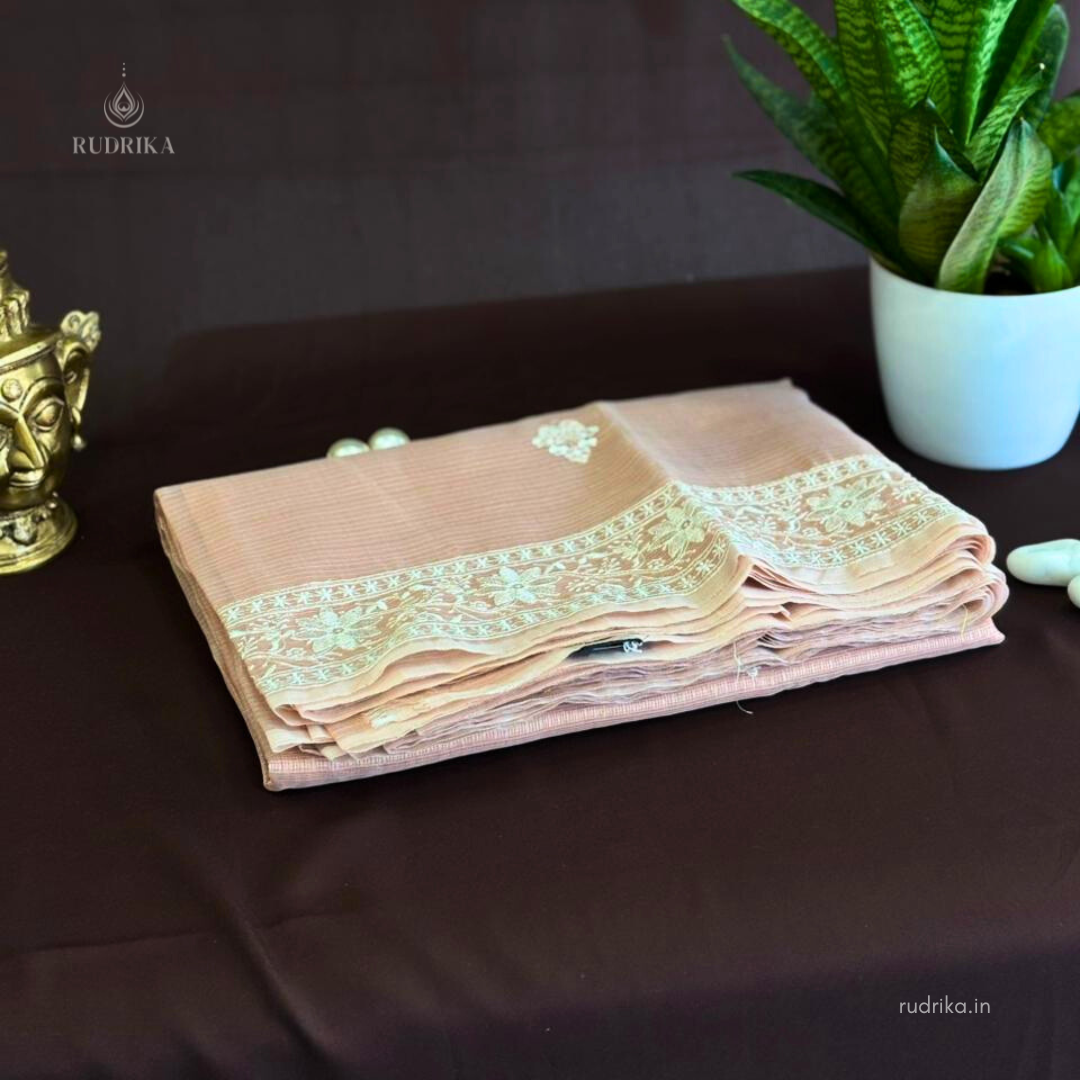 Kota Doria Tissue Embroidery