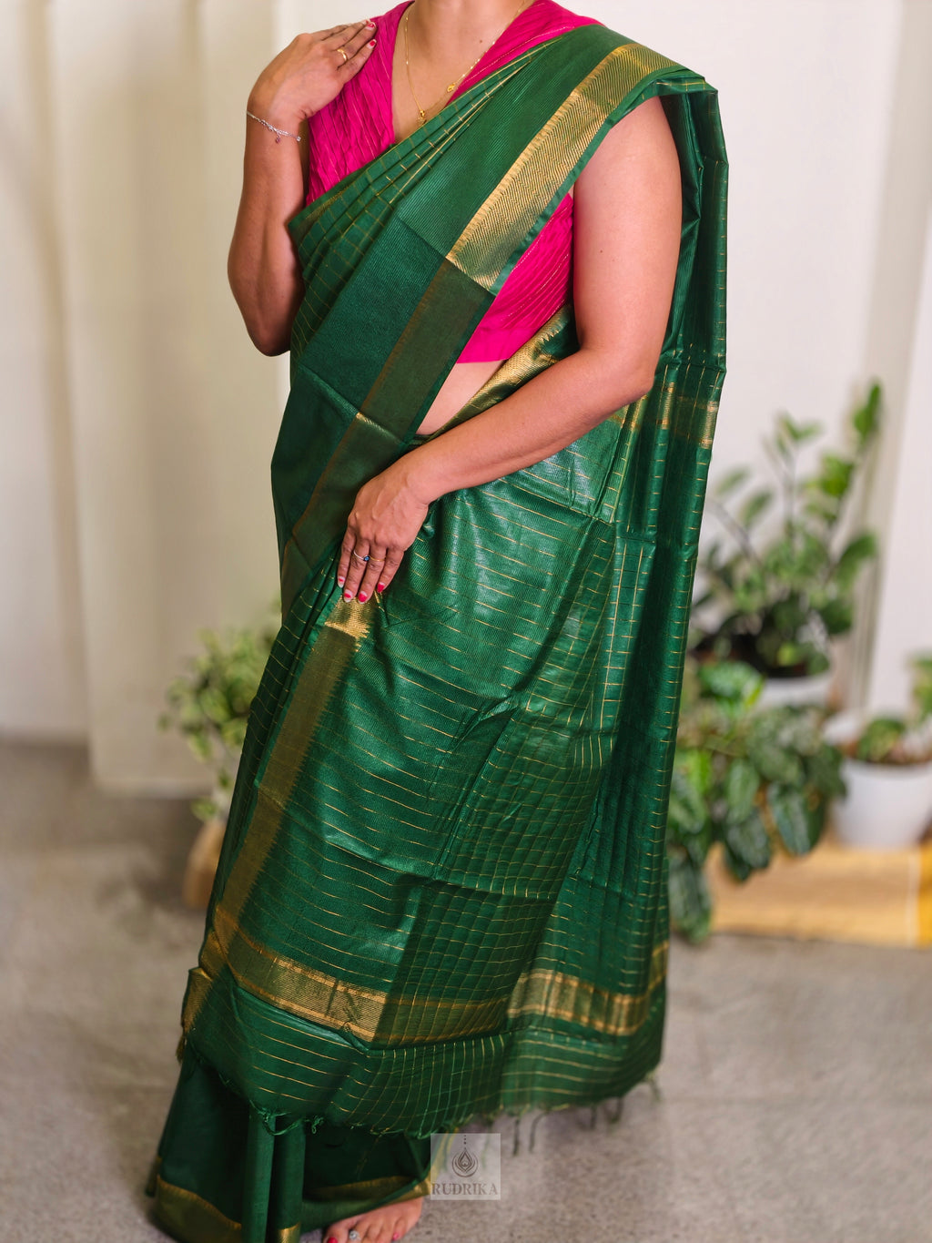 Mangalagiri Semi-Tussar Soft Silk