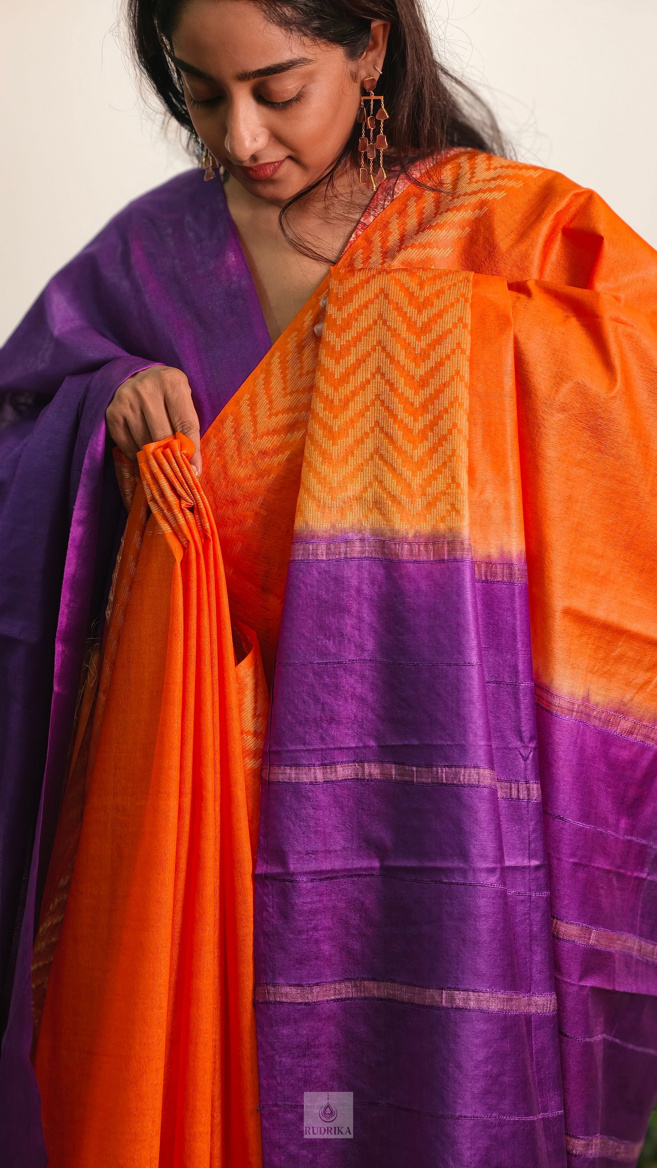 Semi-Tussar Soft Silk Saree