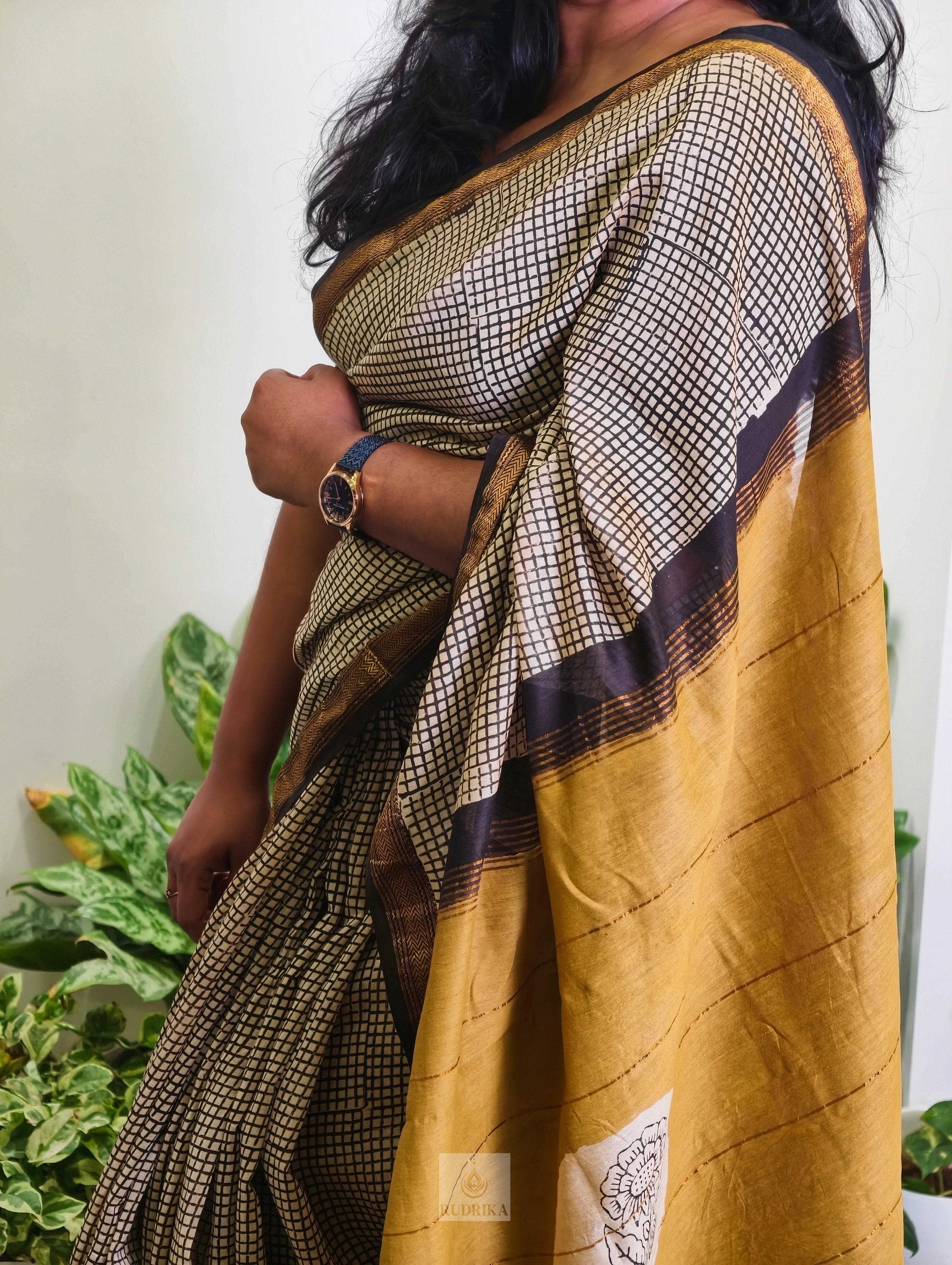 Maheshwari Silk Saree