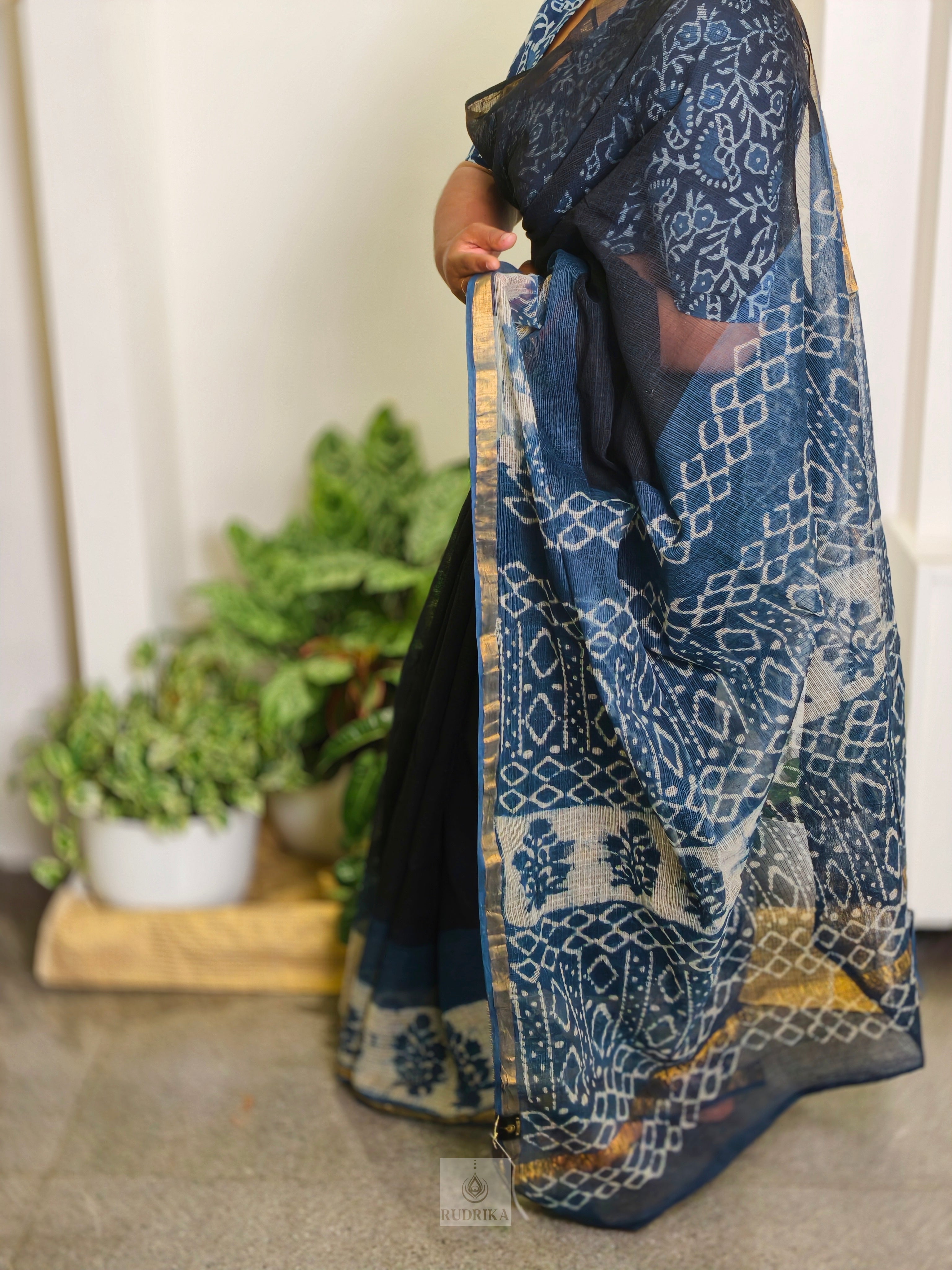 Kota Doria Cotton Saree