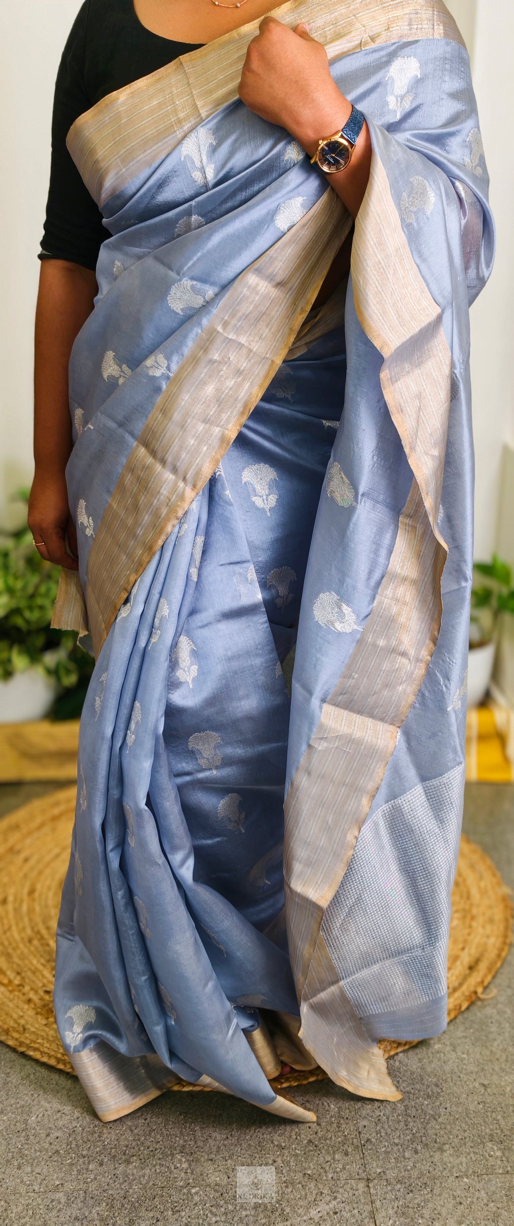 Handloom Chanderi Pure Silk Saree