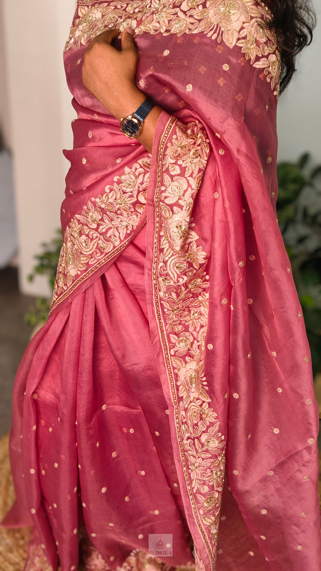 Organza with Handwork Saree