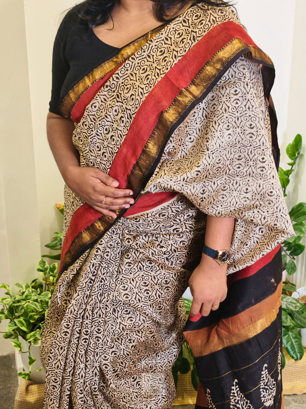 Maheshwari Silk Saree