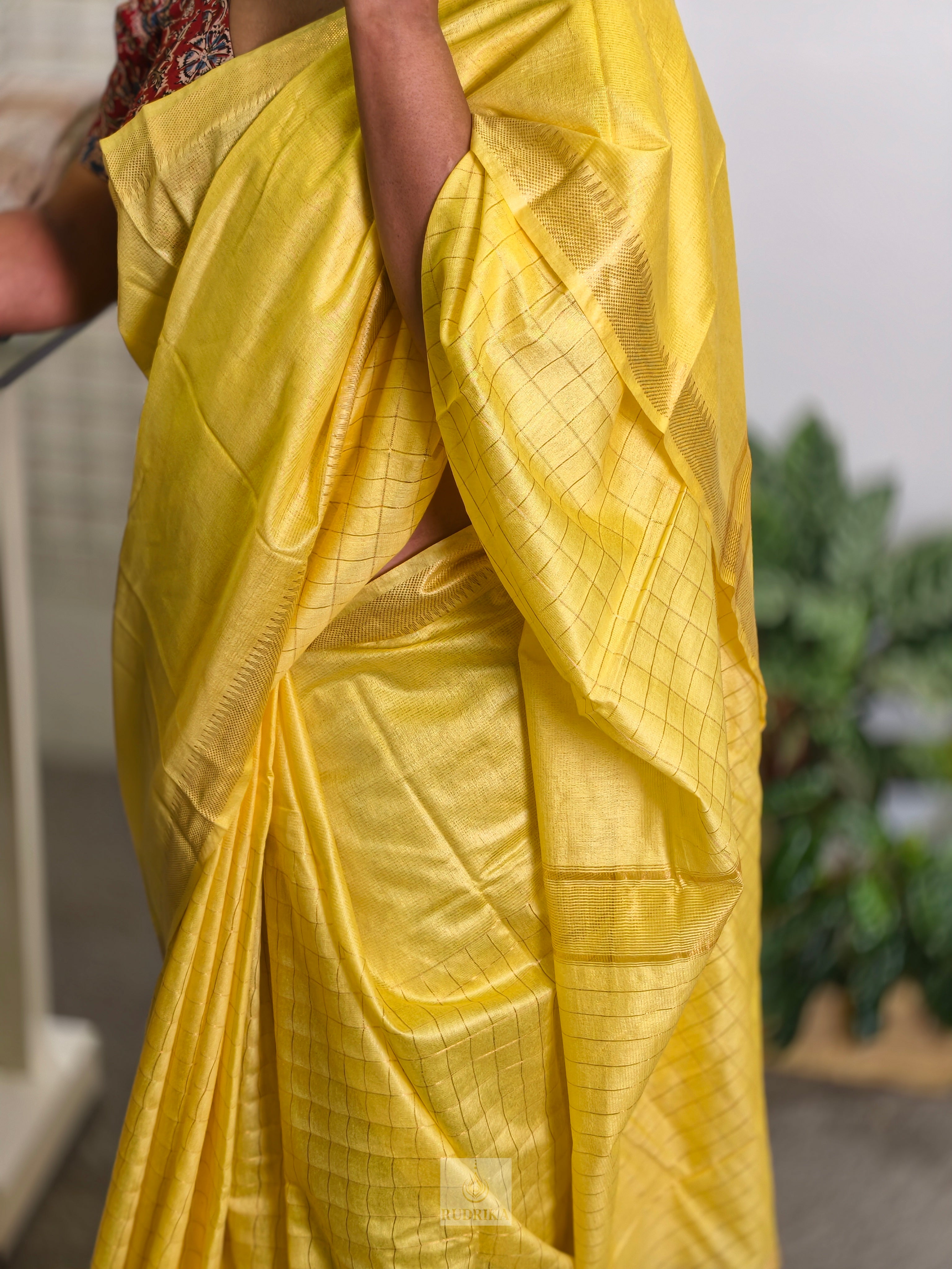 Mangalagiri Semi-Tussar Soft Silk