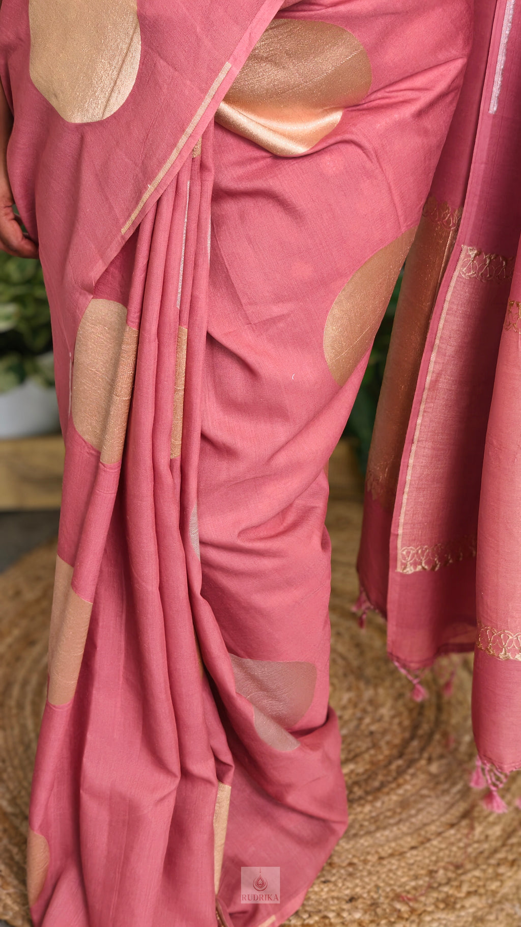 Georgette Khadi Handloom Saree