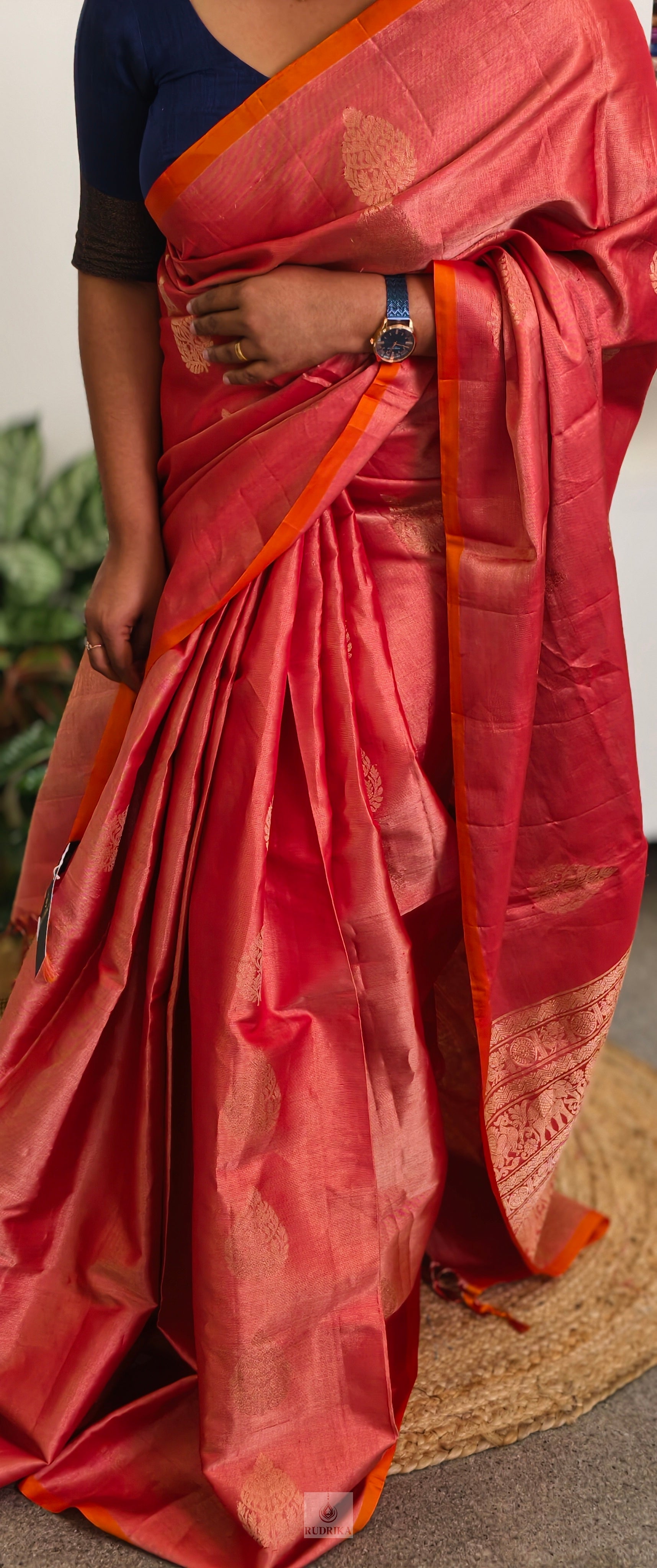 Tussar Kanji Silk Saree