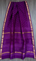 Maheshwari Silk Handloom Saree - Floral Butis