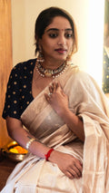 Mooga silk saree
