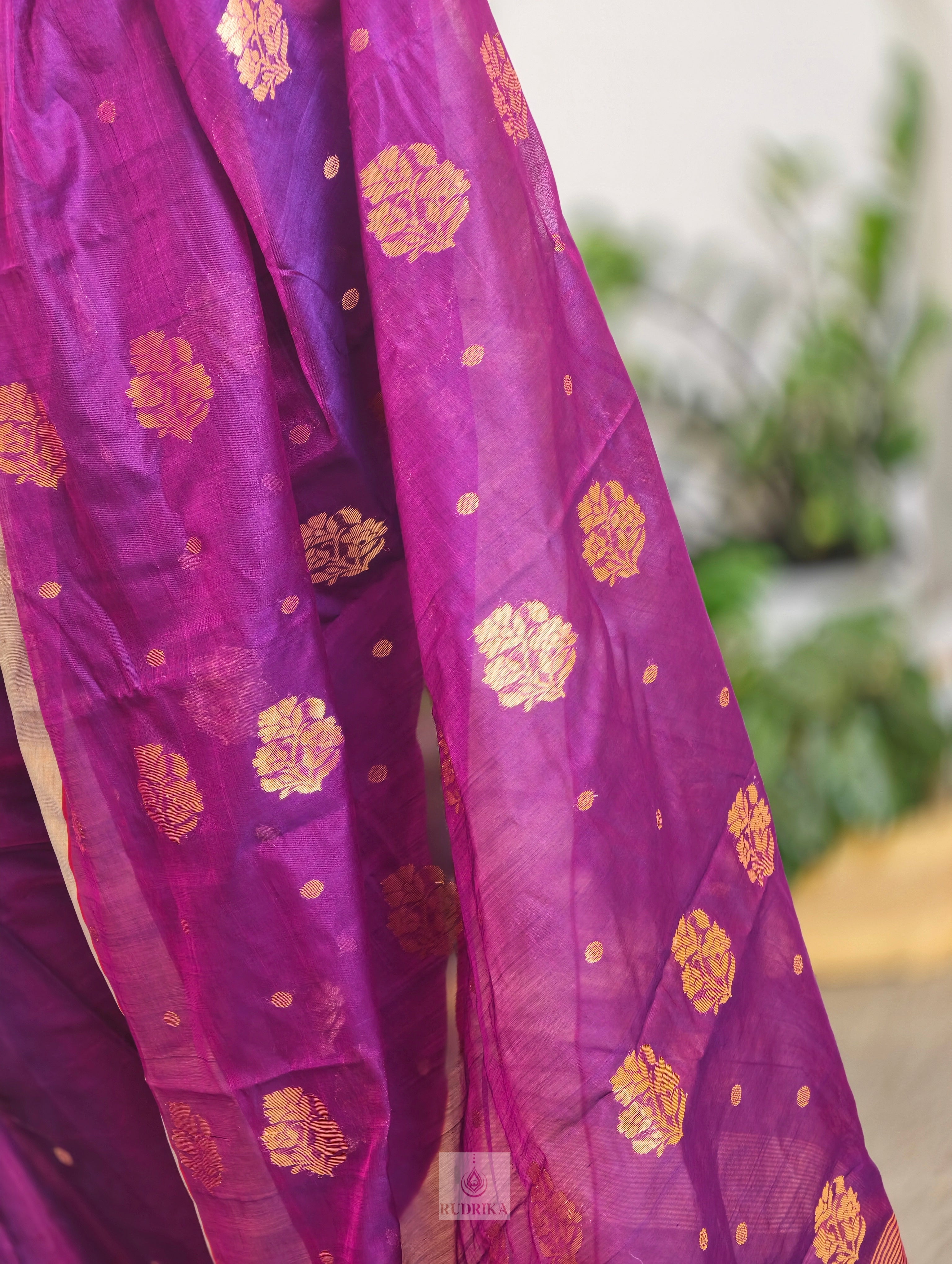 Handloom Chanderi Silk Cotton Saree