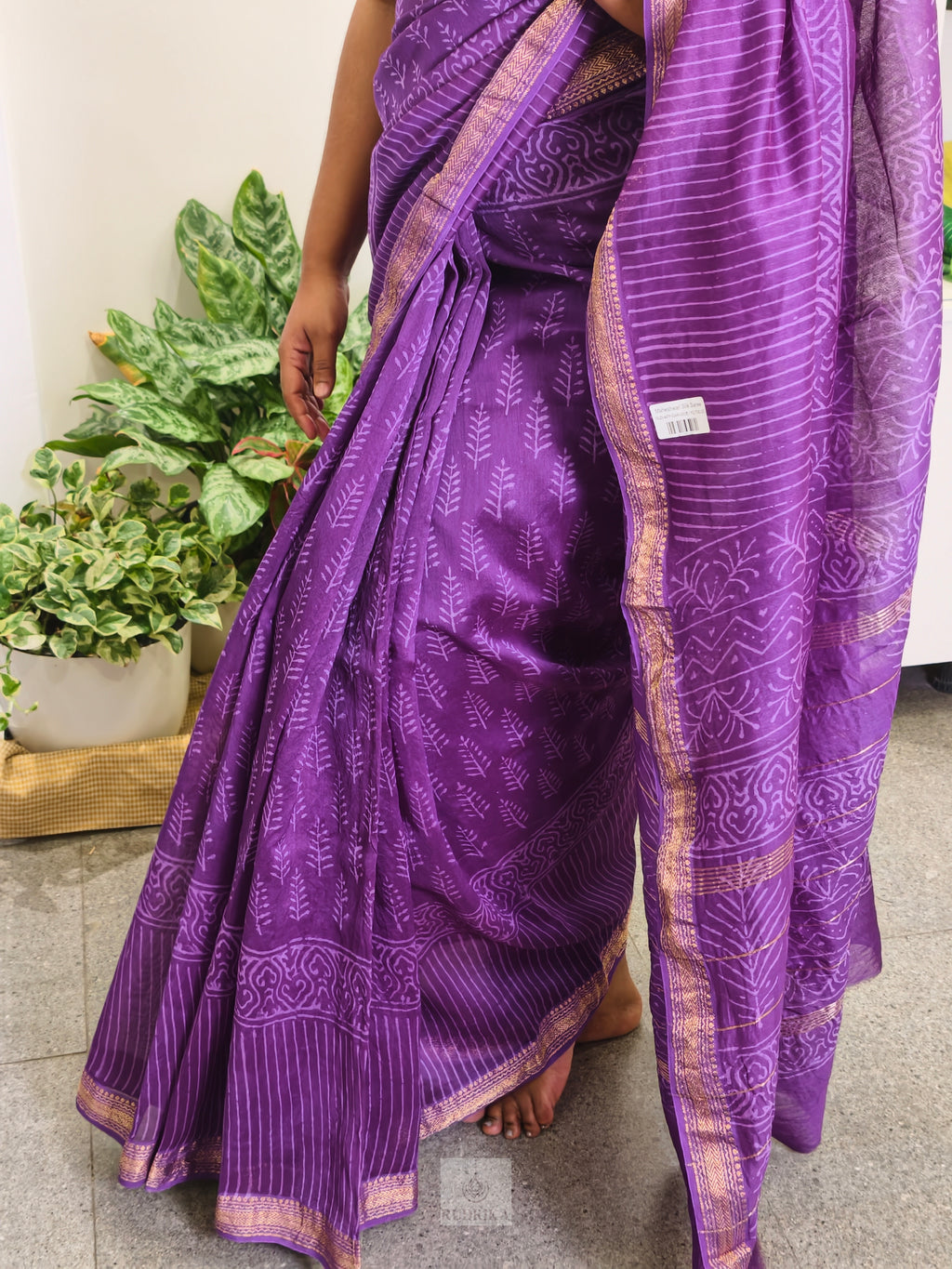 Maheshwari Silk Saree