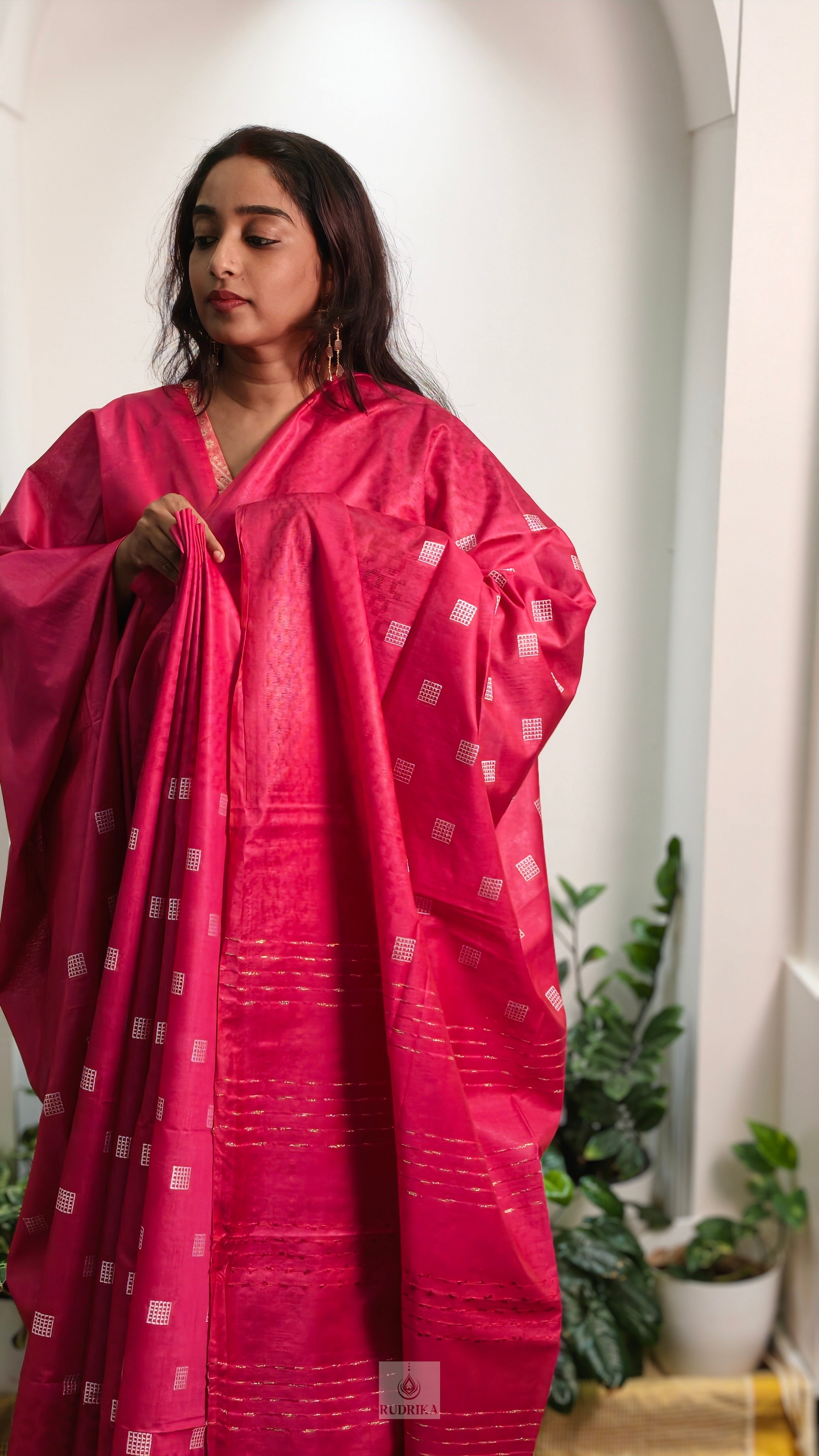 Semi-Tussar Soft Silk Saree