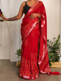 Linen Pattern Saree