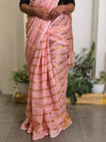 Soft Linen Silk Saree