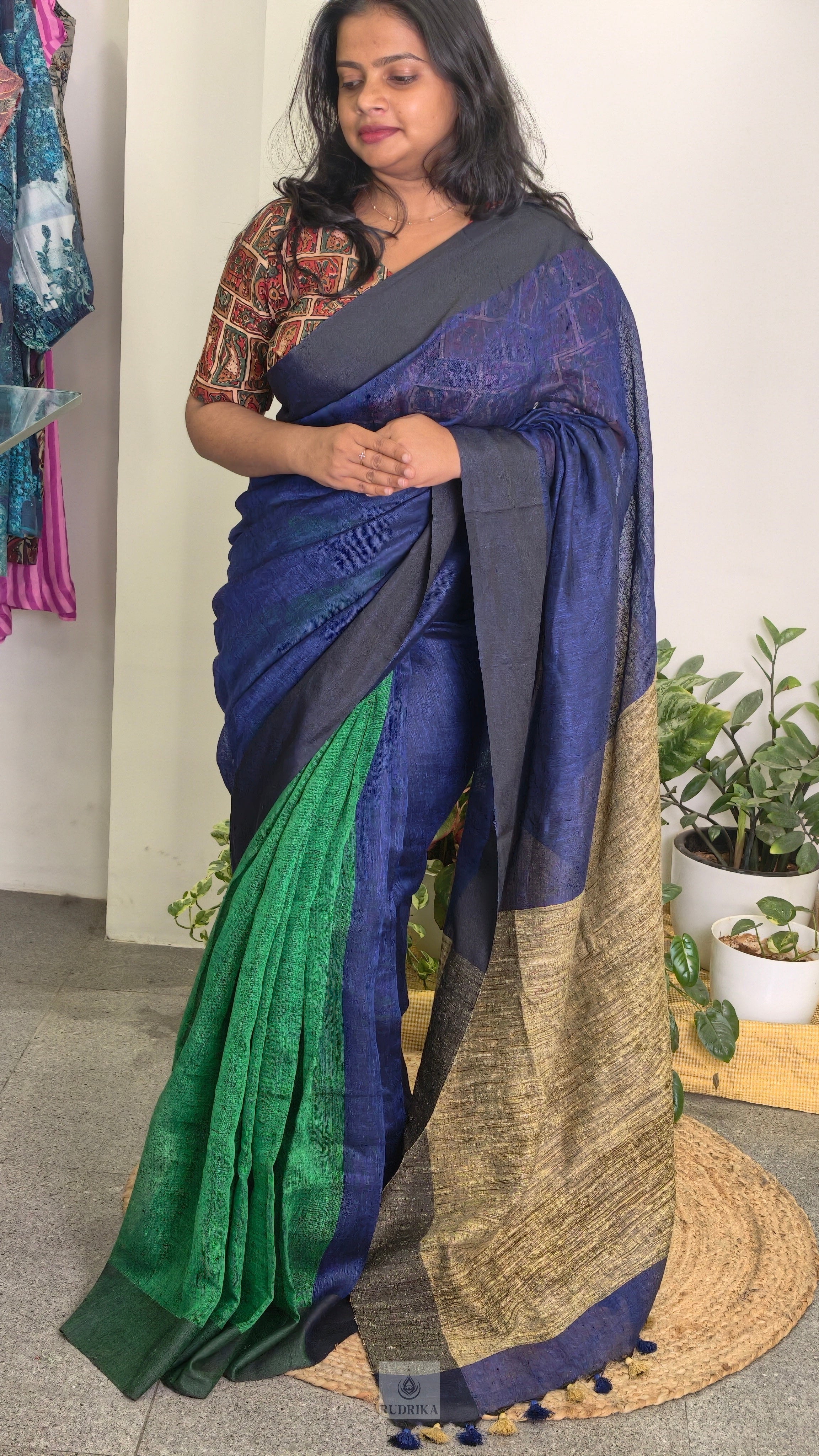 Dual tone linen by linen