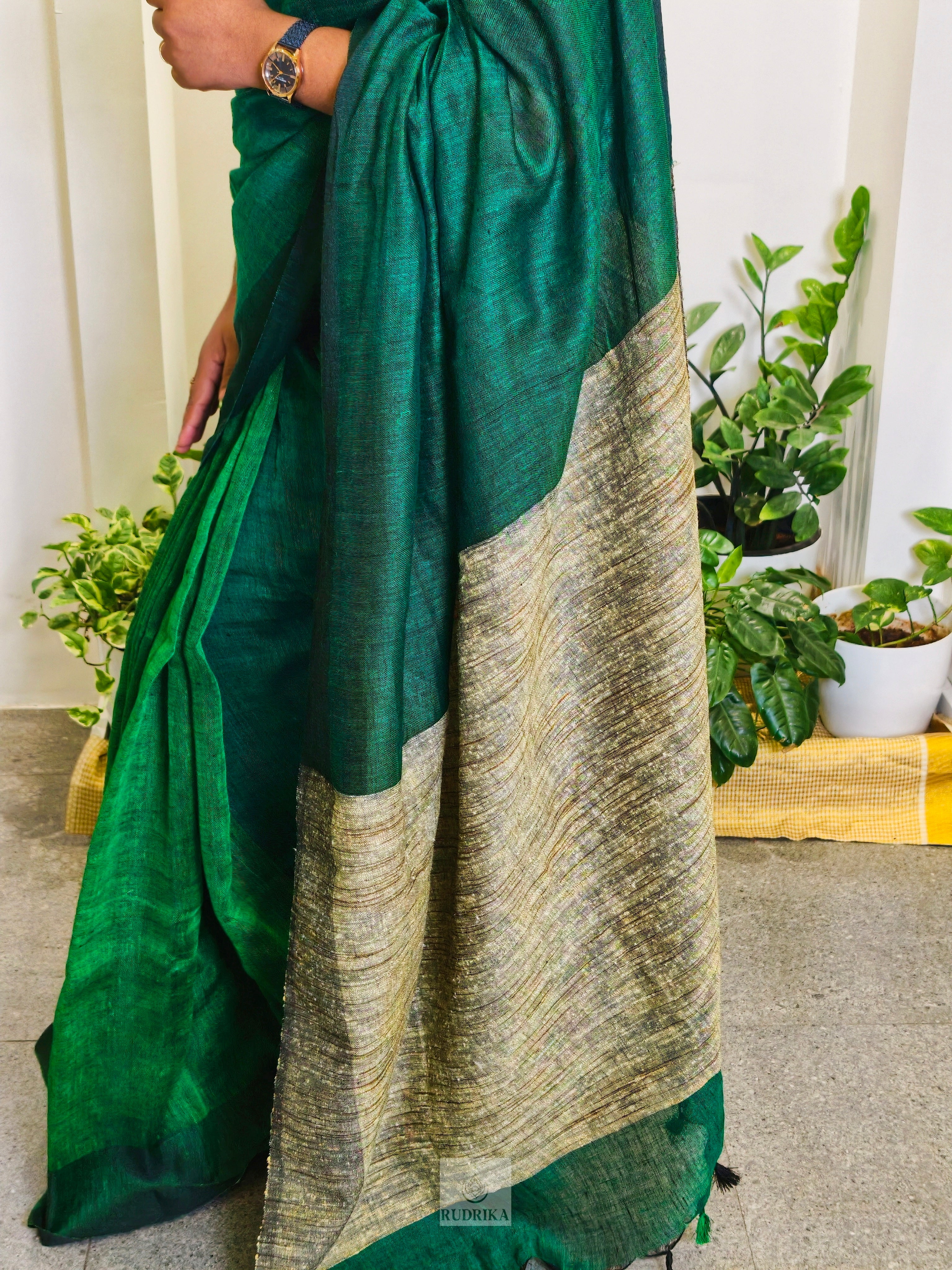 Dual tone linen by linen