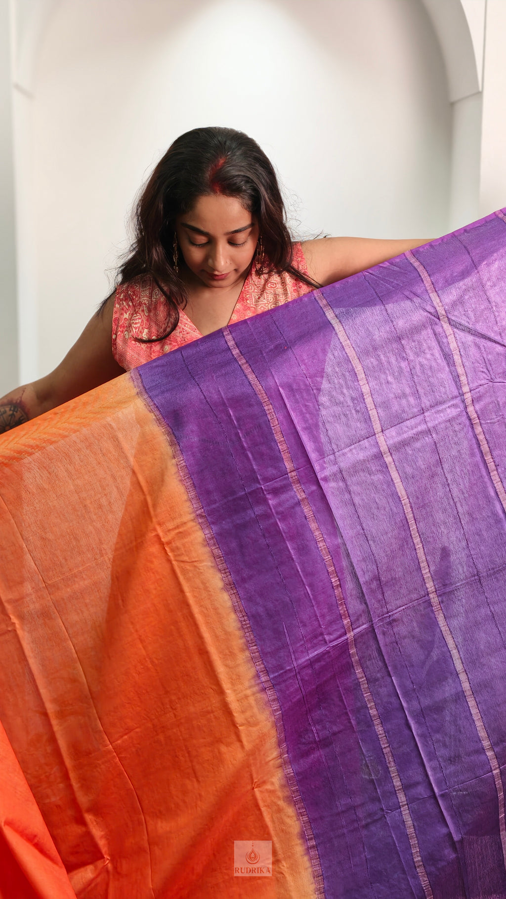 Semi-Tussar Soft Silk Saree