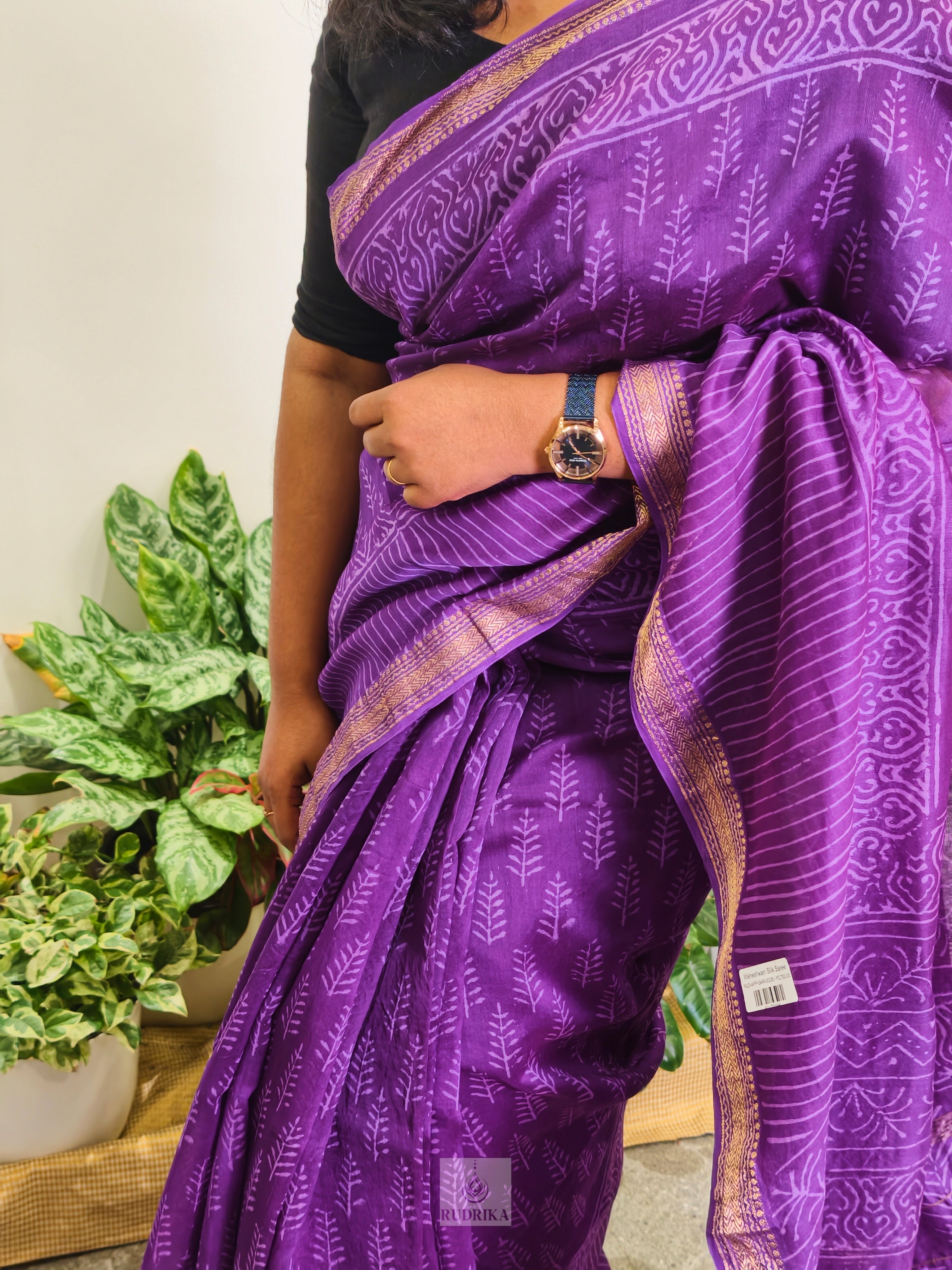 Maheshwari Silk Saree