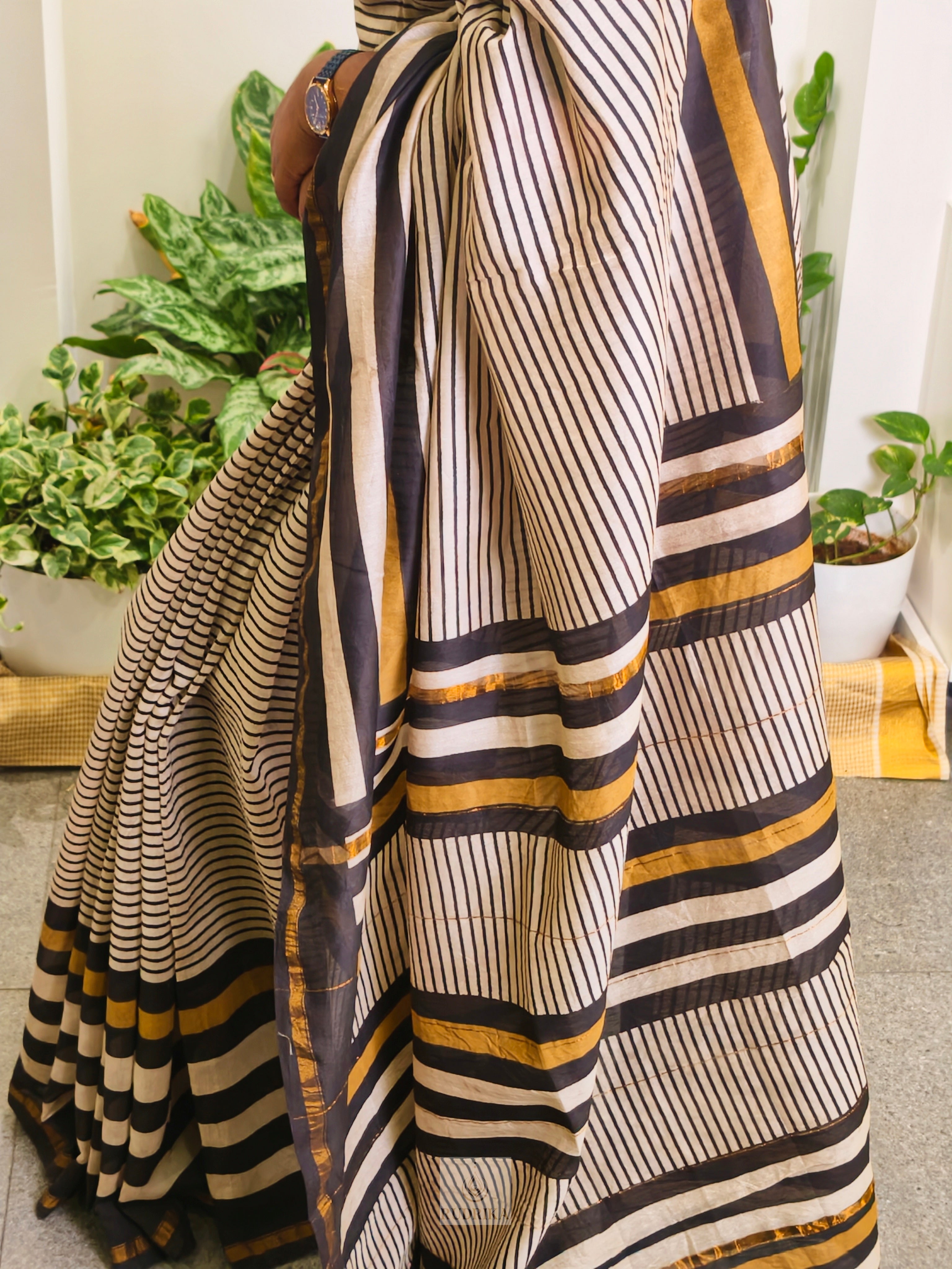 Maheshwari Silk Saree