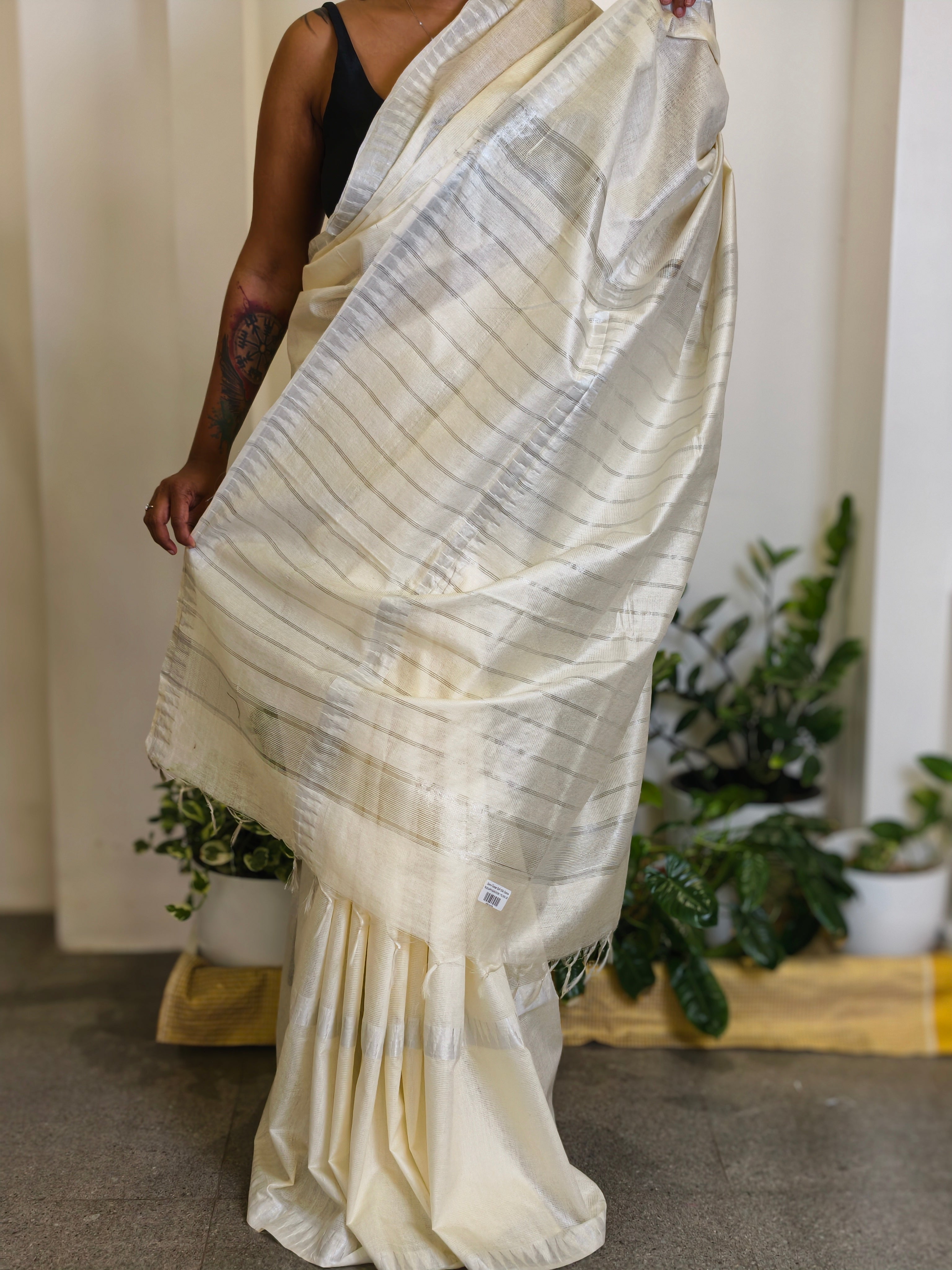 Semi-Tussar Soft Silk Saree