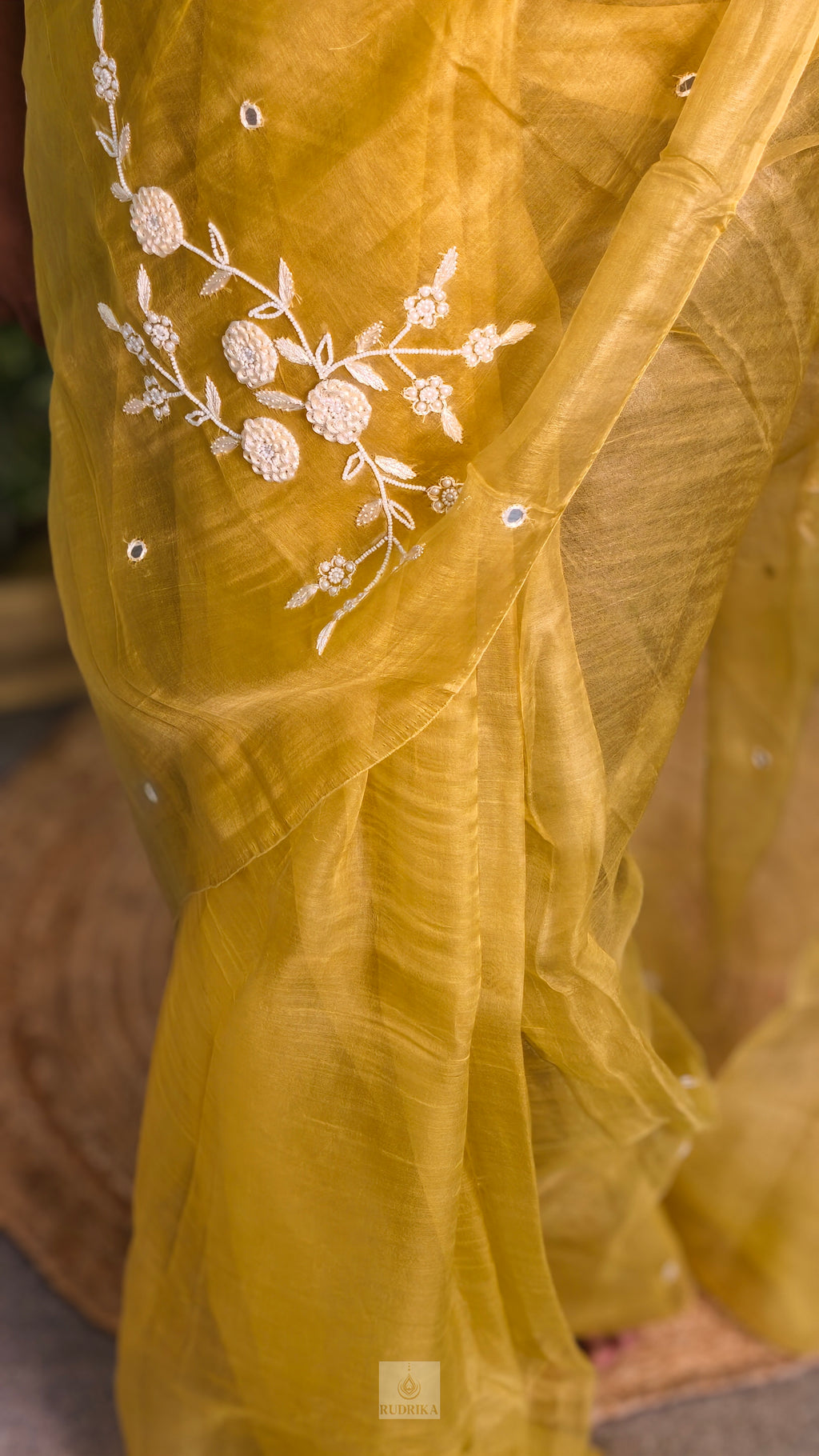 Organza with Handwork Saree