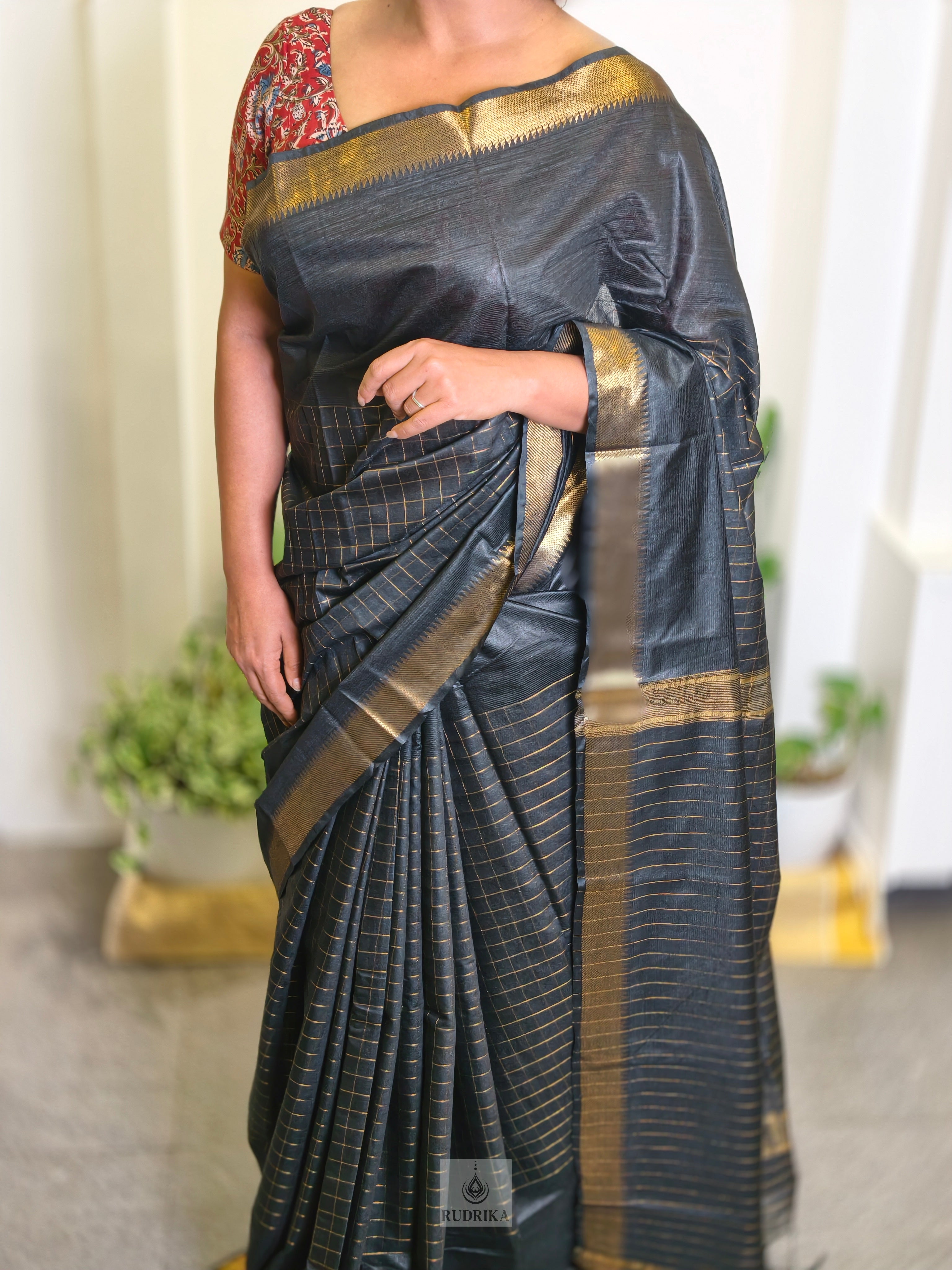 Mangalagiri Semi-Tussar Soft Silk