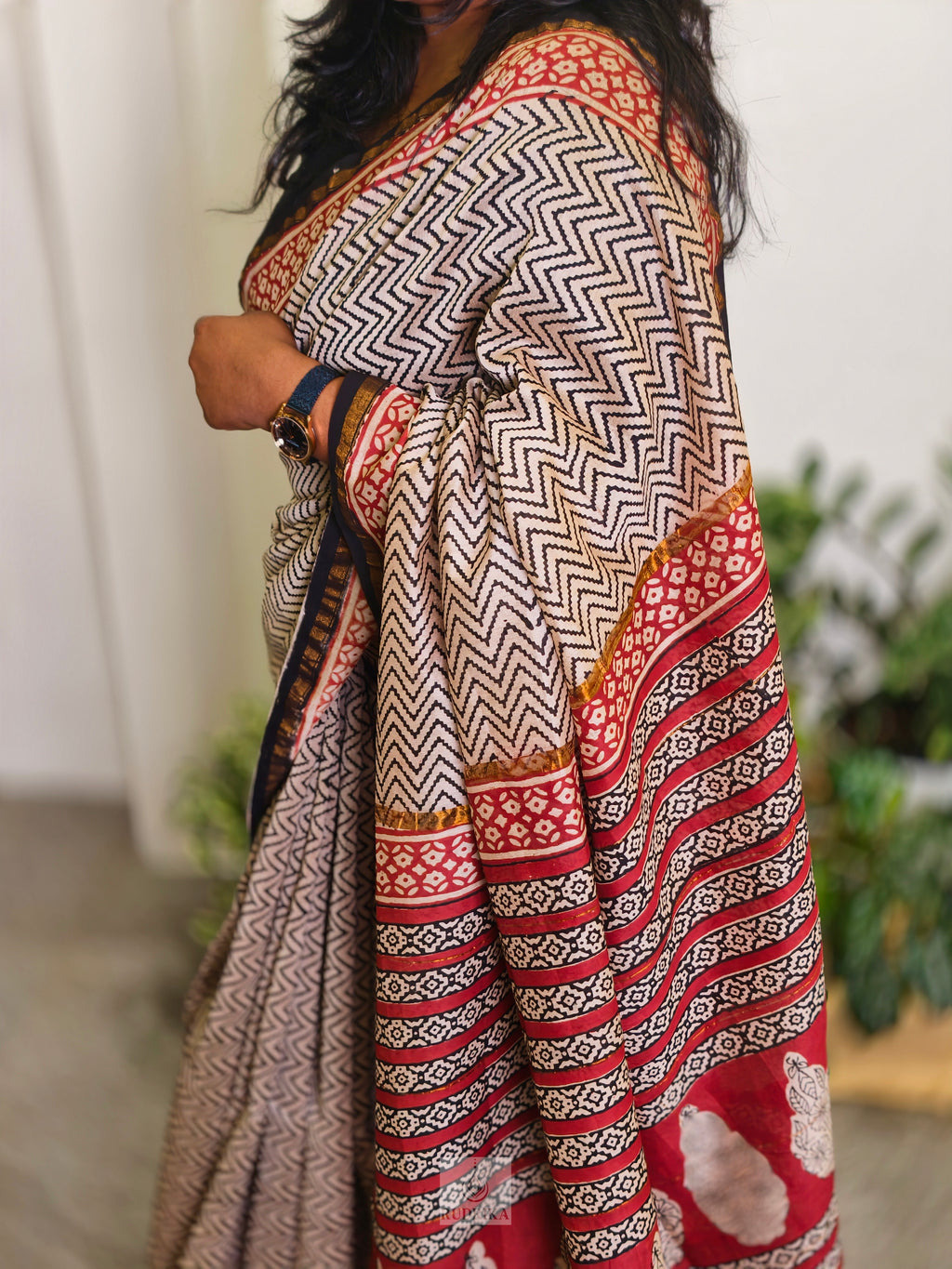 Maheshwari Silk Saree