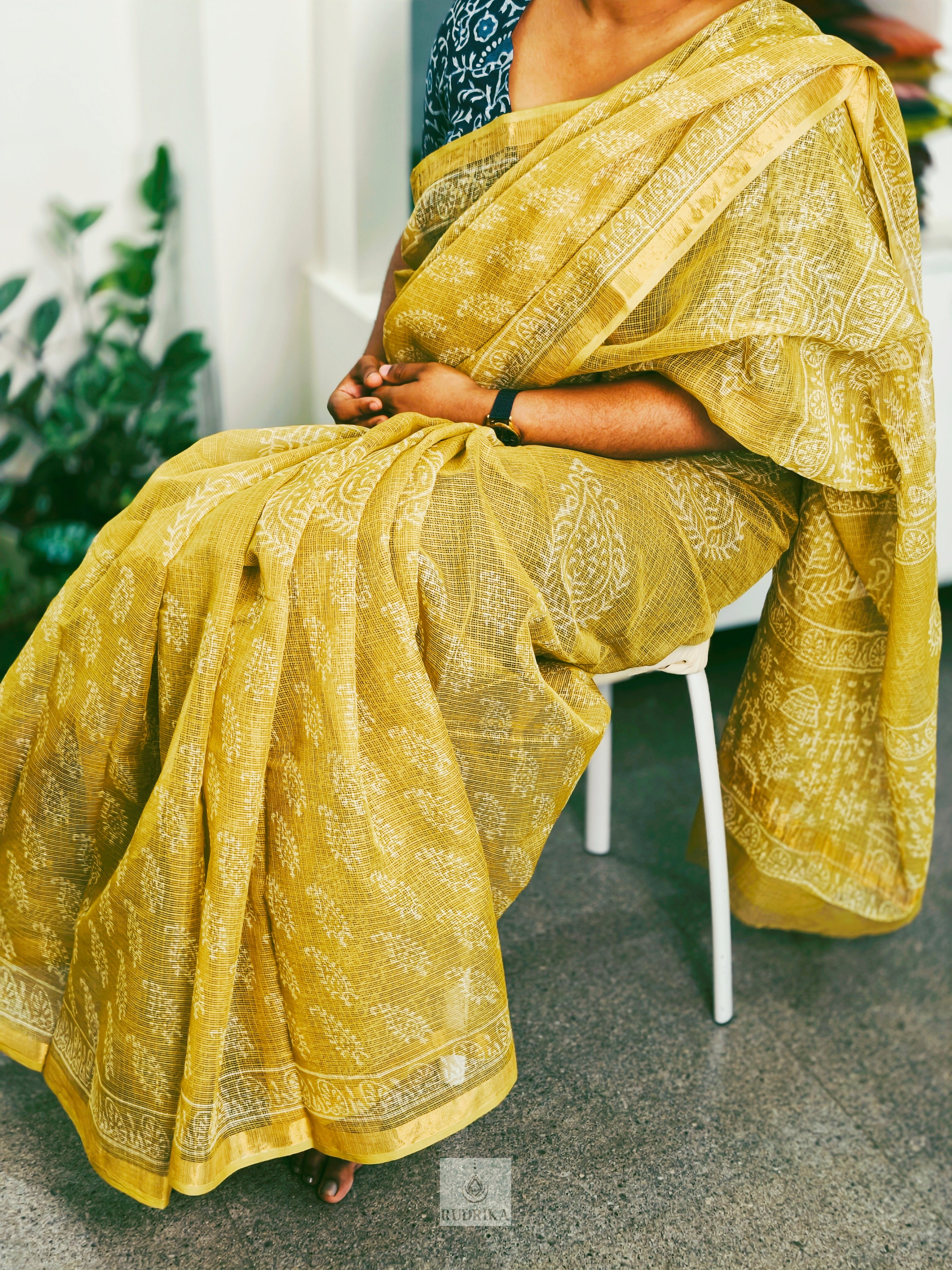 Kota Doria Cotton Saree