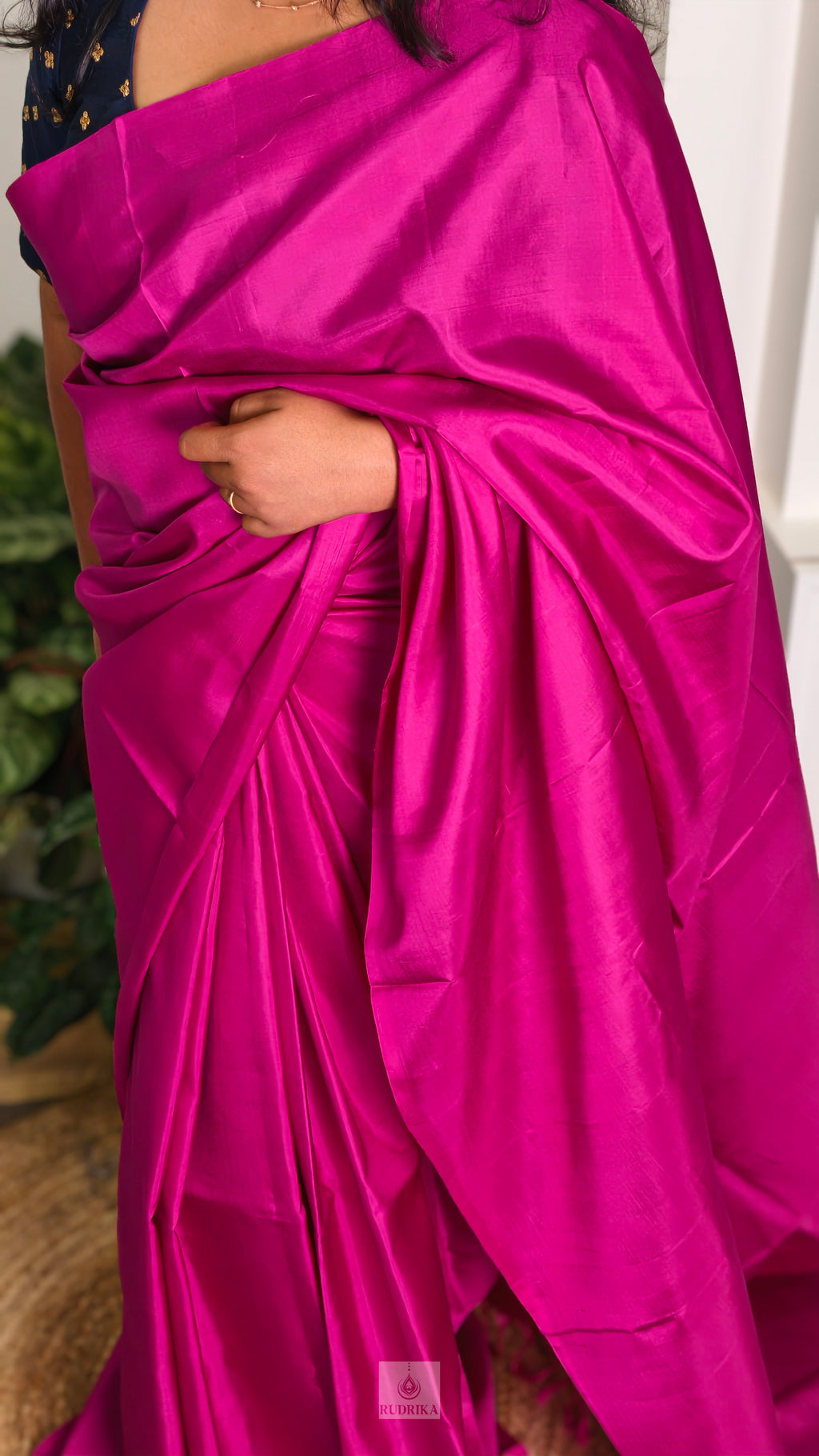 Kanjipuram Plain Saree