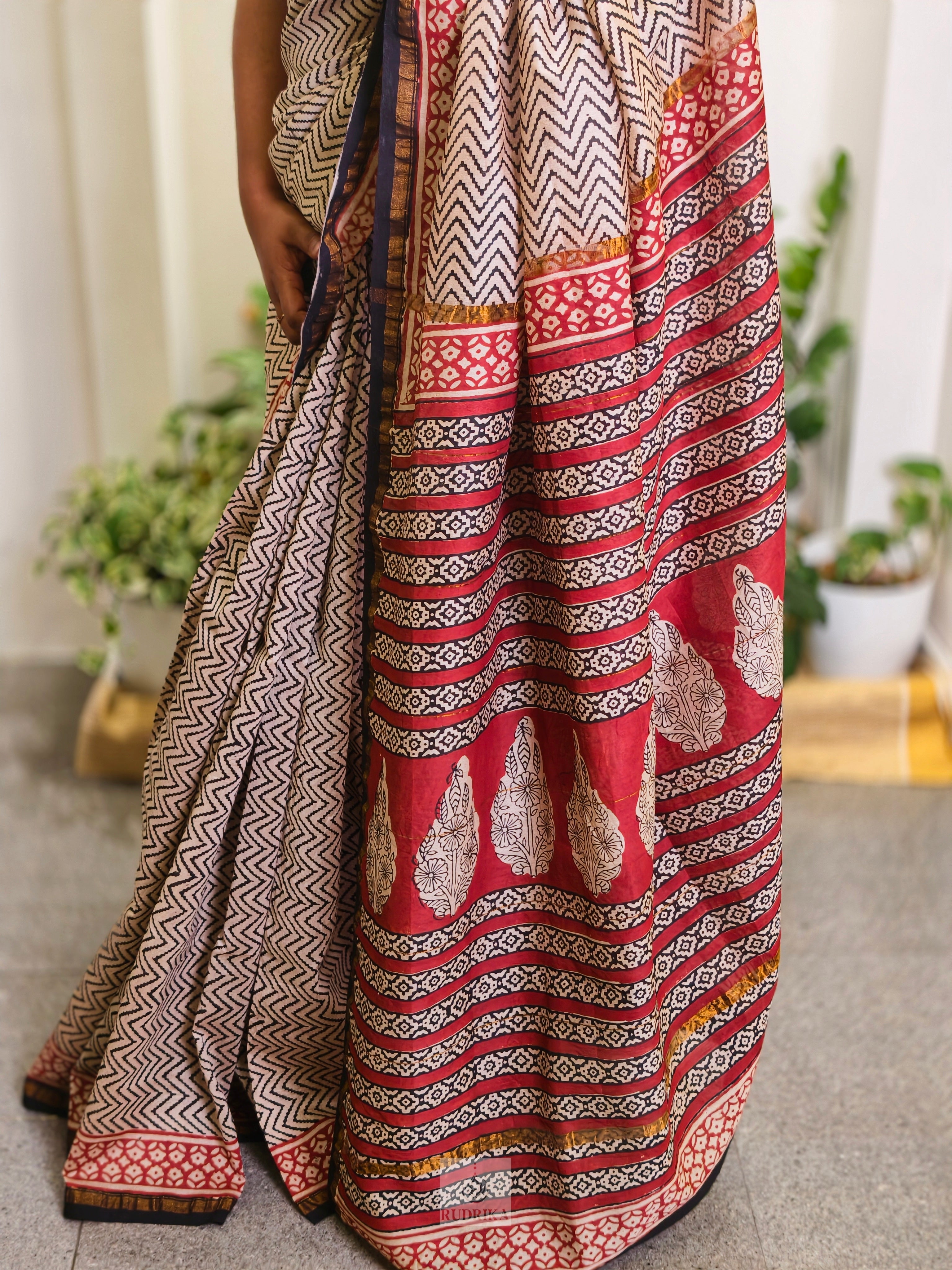 Maheshwari Silk Saree