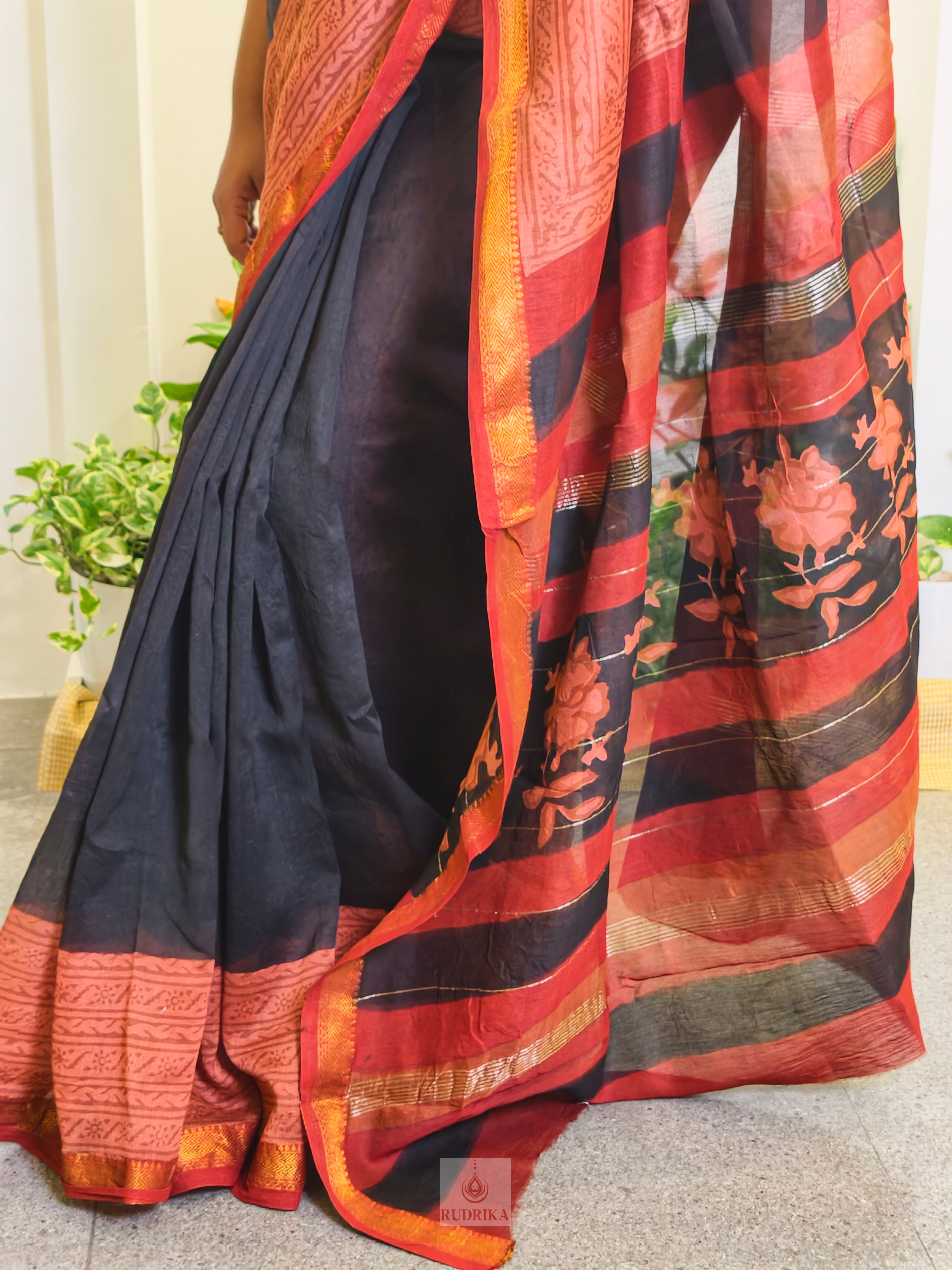 Maheshwari Silk Saree
