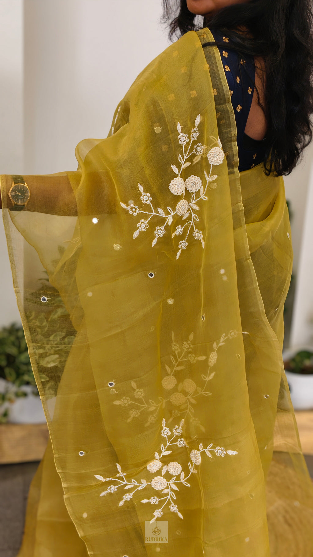 Organza with Handwork Saree