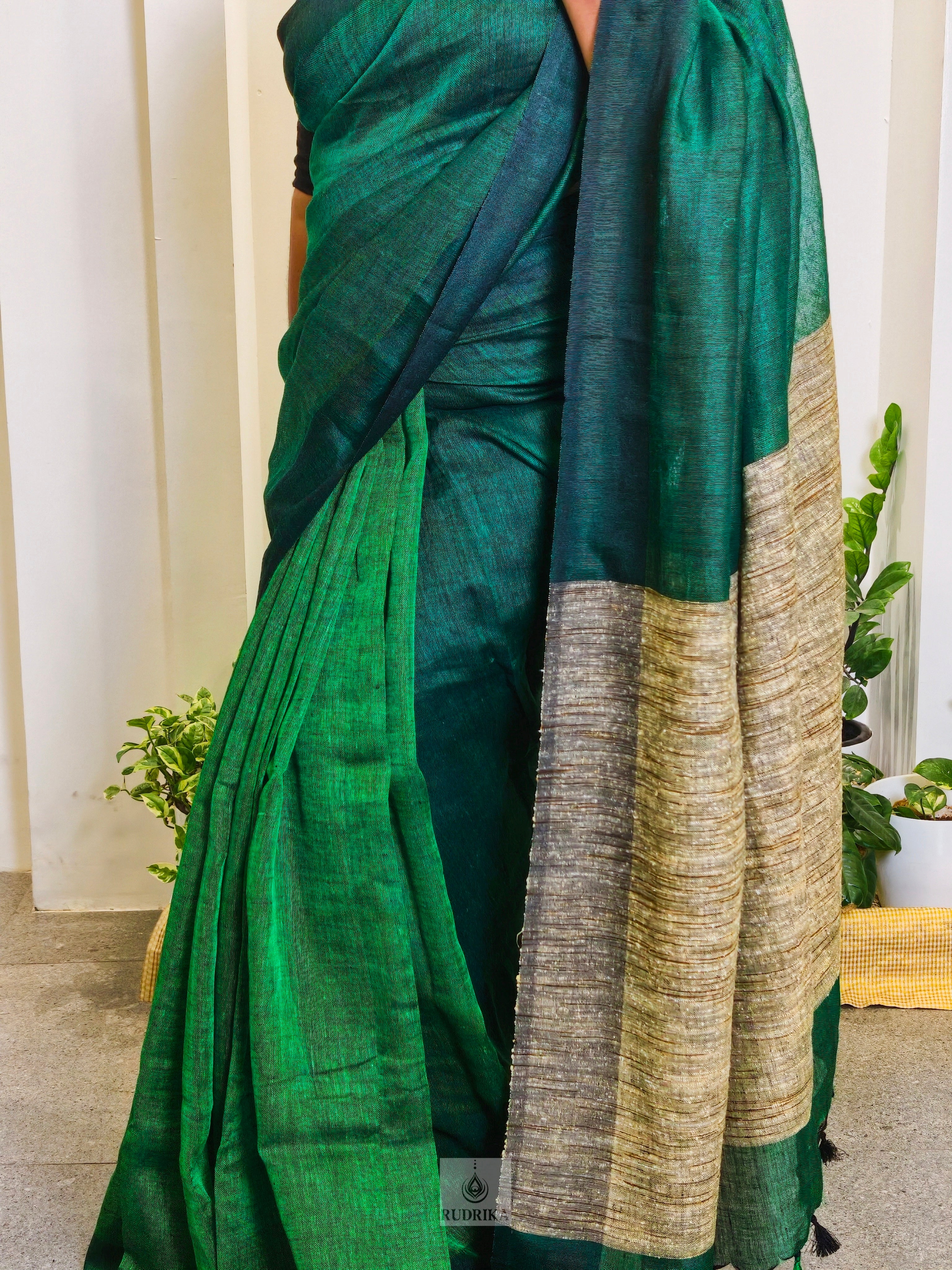 Dual tone linen by linen