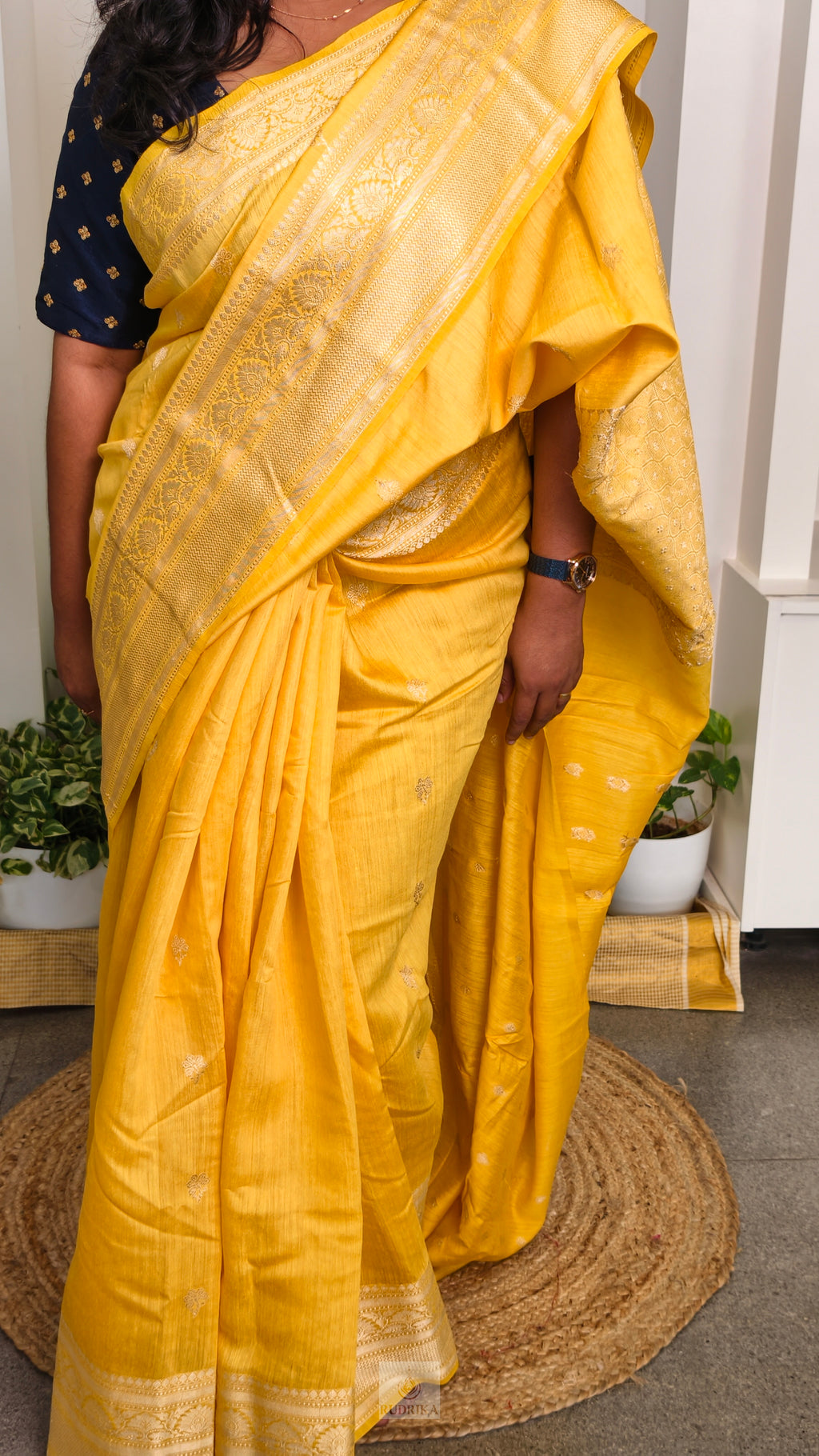 Georgette Khadi Handloom Saree