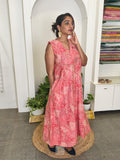 Maxi dress - pink
