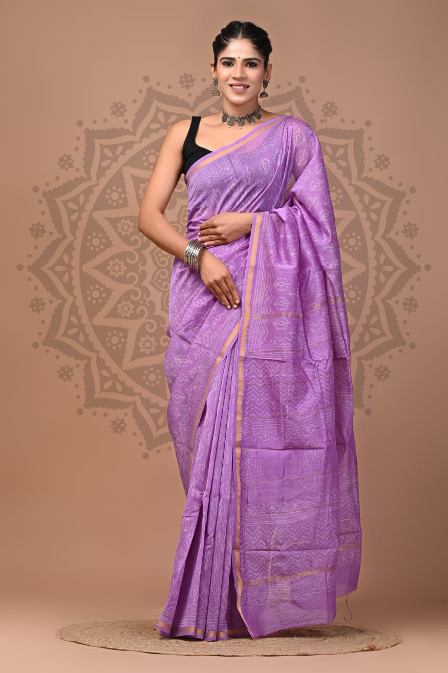 Chanderi Silk Handloom Saree