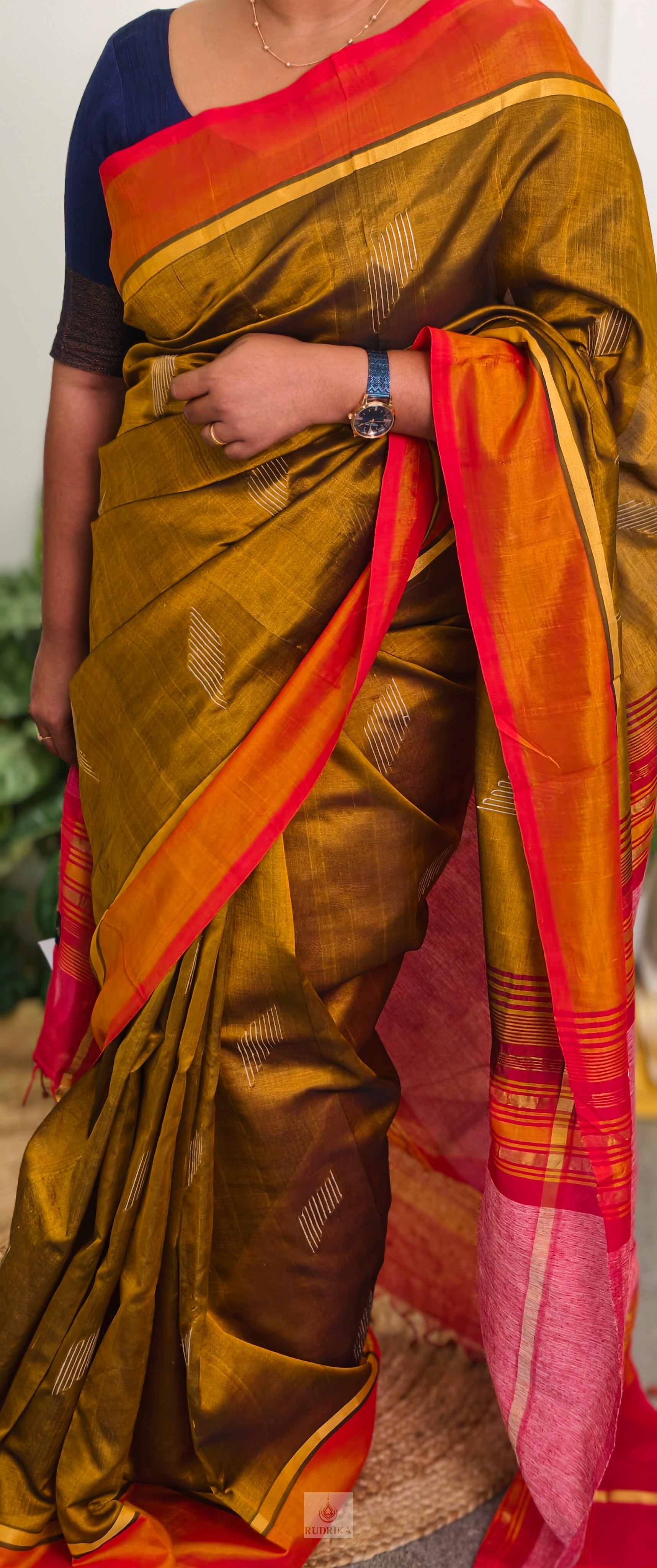 Banana Fiber Silk Saree