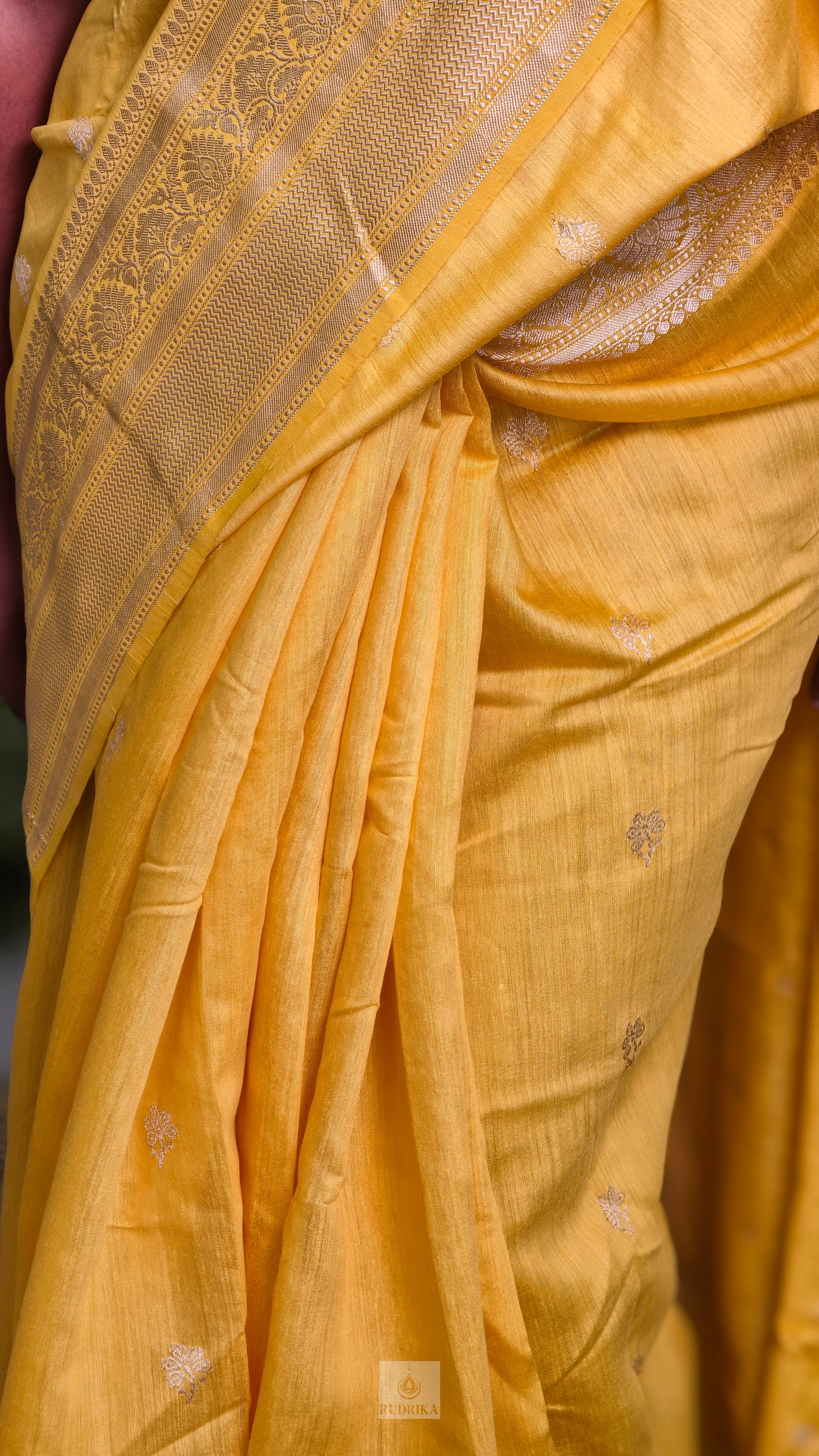 Georgette Khadi Handloom Saree