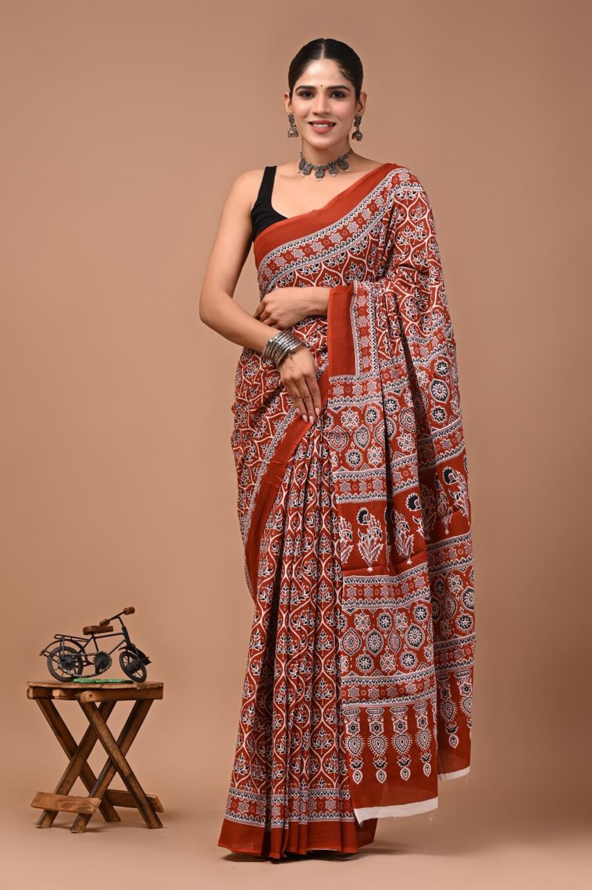 Mul Cotton Sarees