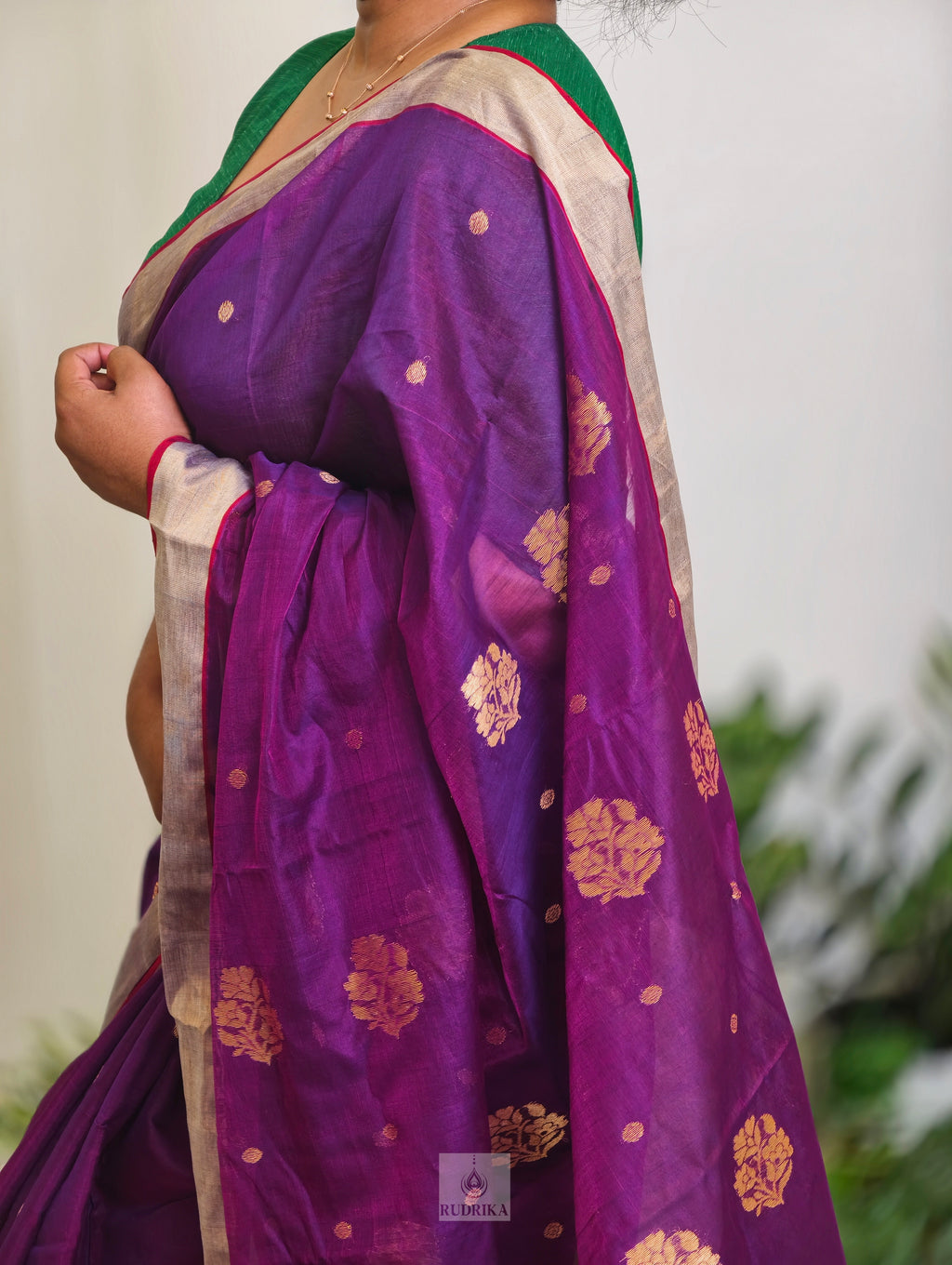 Handloom Chanderi Silk Cotton Saree