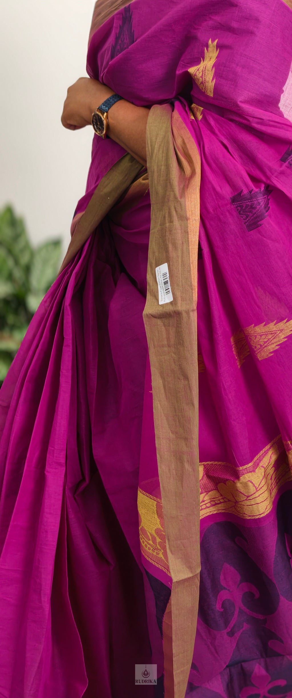 Banana Fiber Cotton Saree