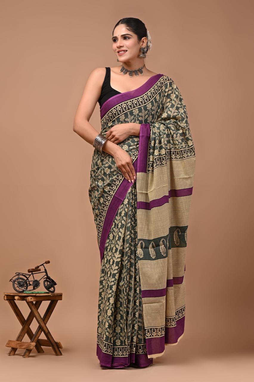 Mul Cotton Sarees