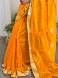 Handloom Chanderi Silk Cotton Saree